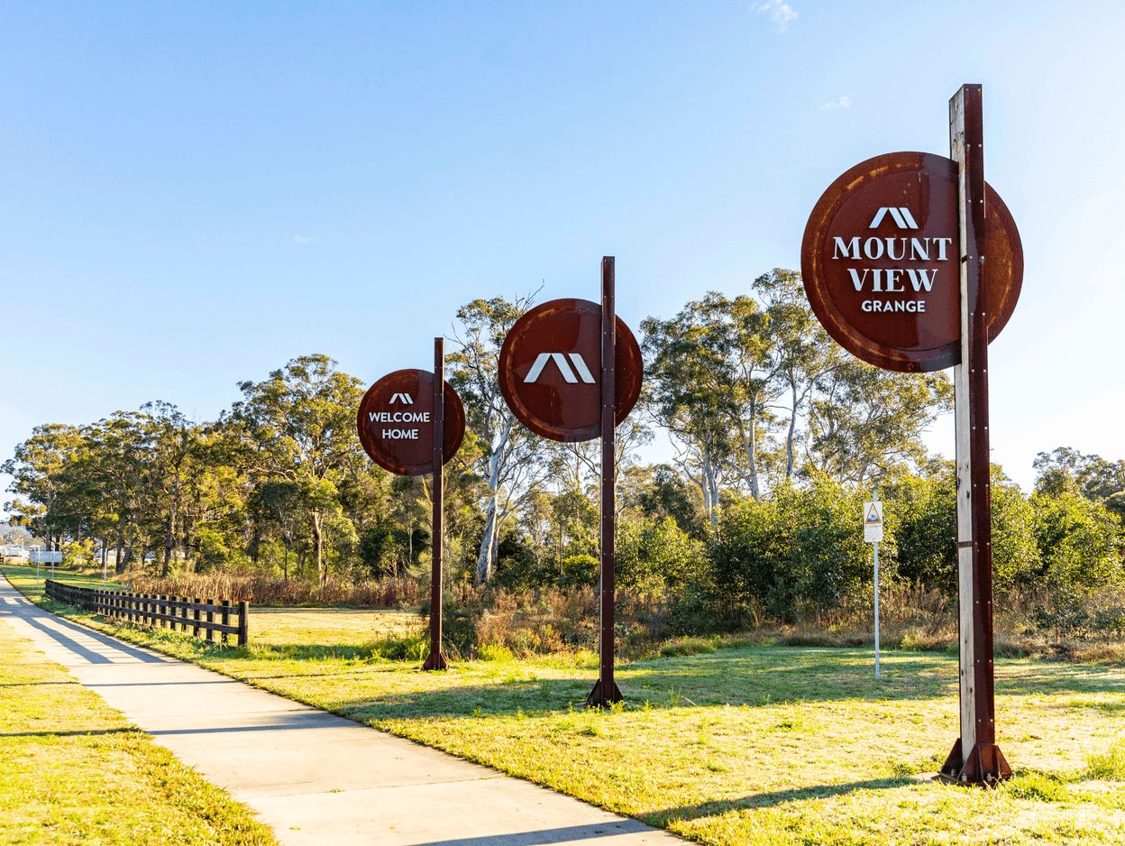 Mount View Grange Estate - Bellbird Streetscape