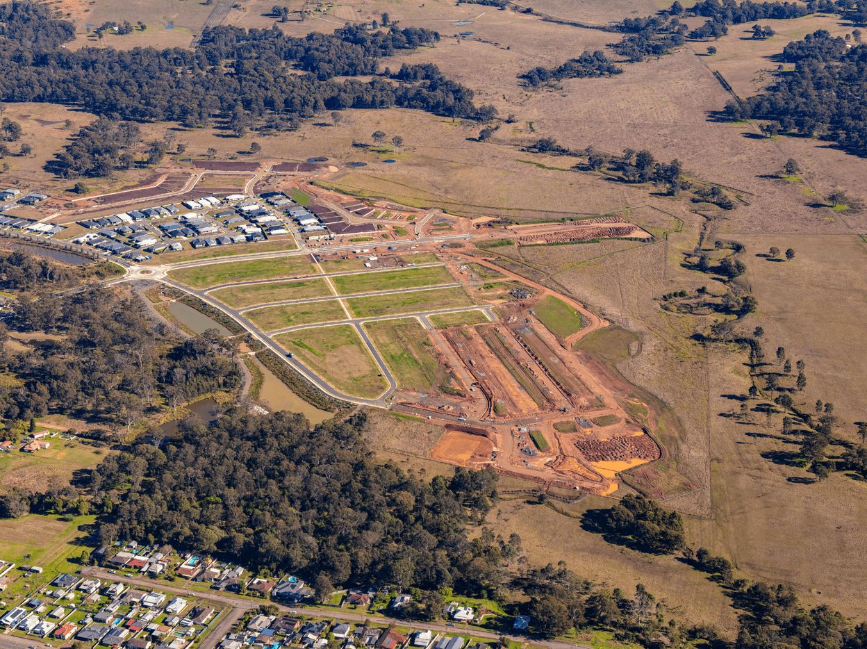Mount View Grange Estate - Bellbird Aerial