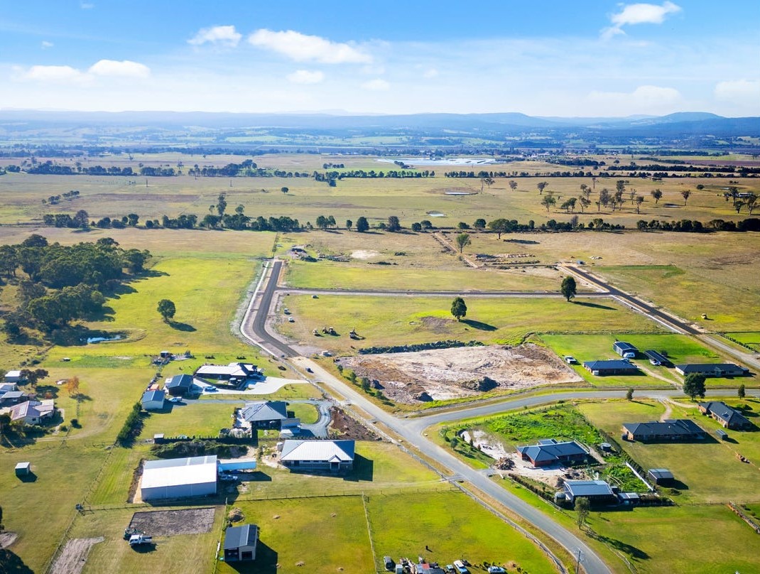 Mountain View Estate - Lindenow South Aerial