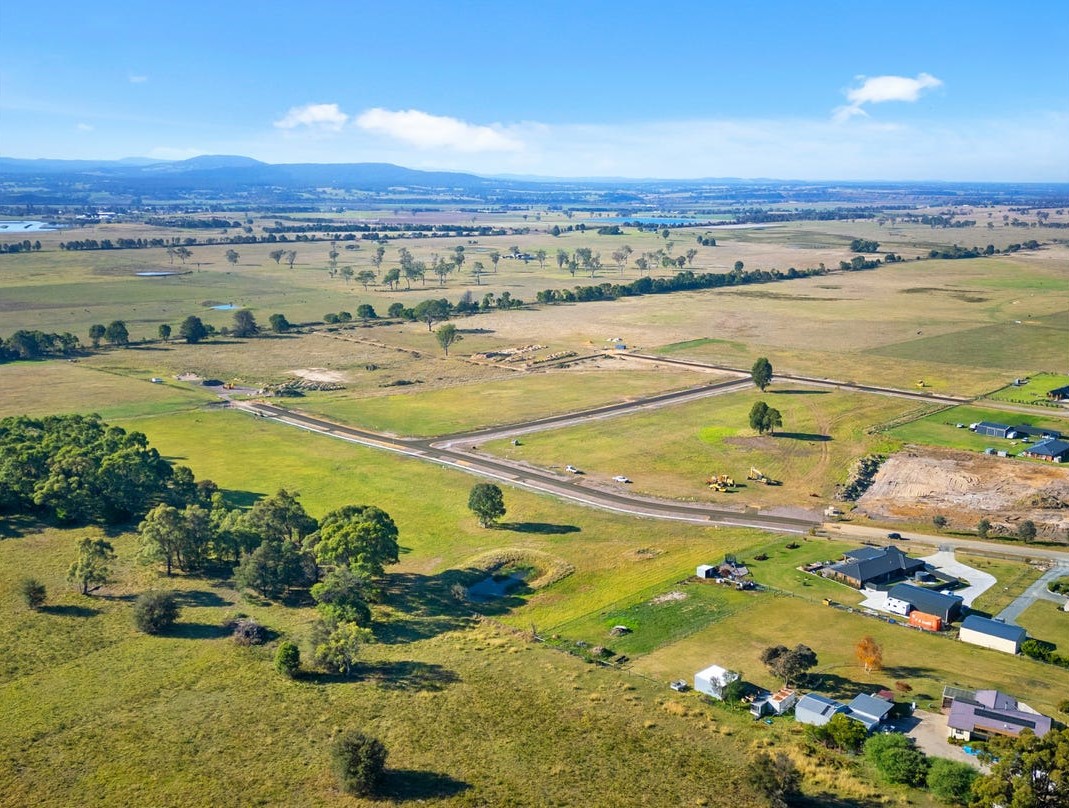 Mountain View Estate - Lindenow South Aerial