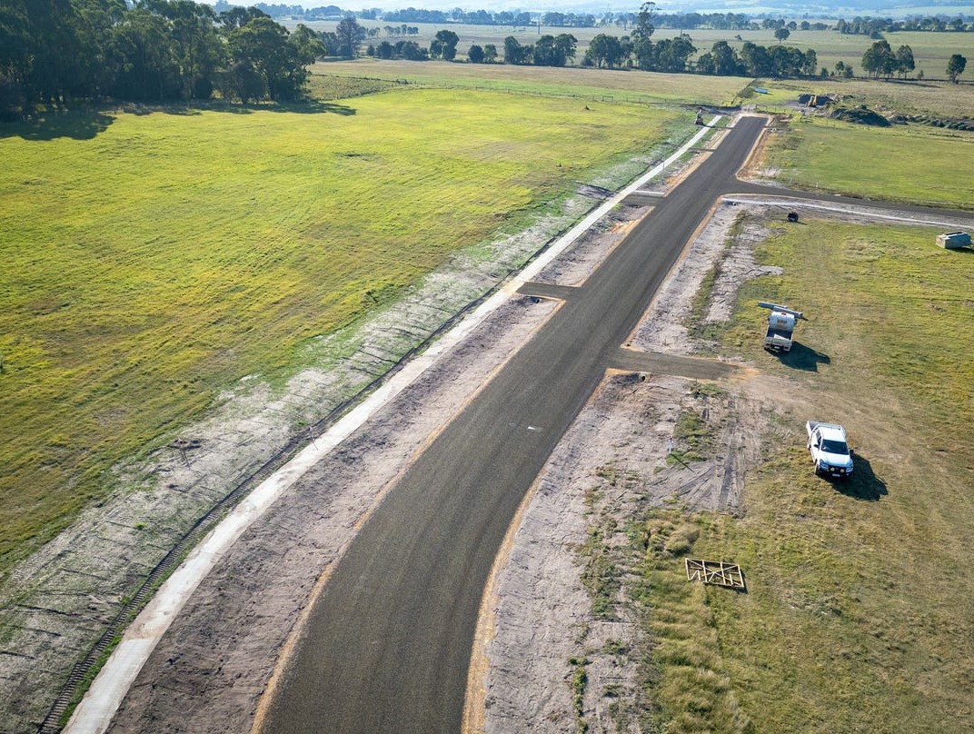 Mountain View Estate - Lindenow South Aerial