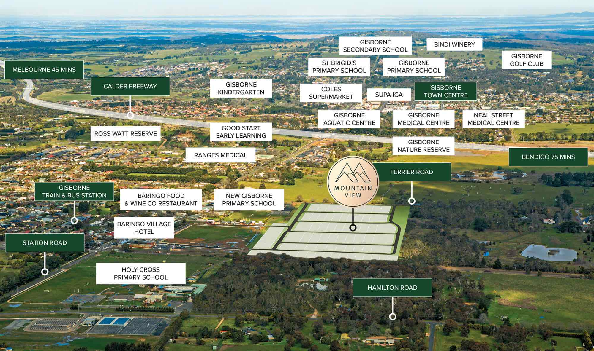 Mountain View Estate - New Gisborne