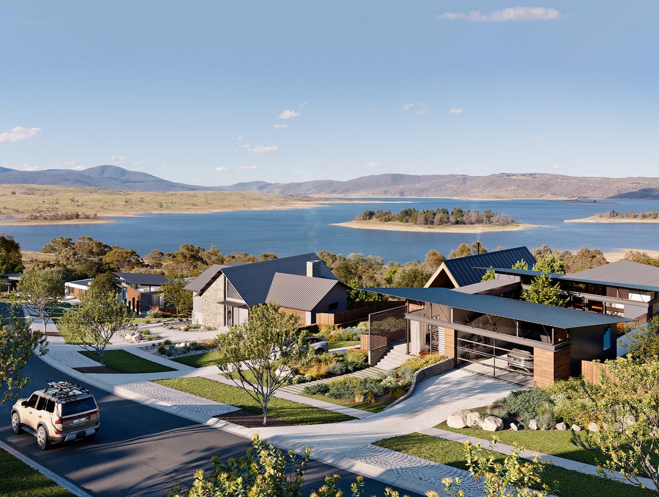 Mountainside Estate - Jindabyne Render