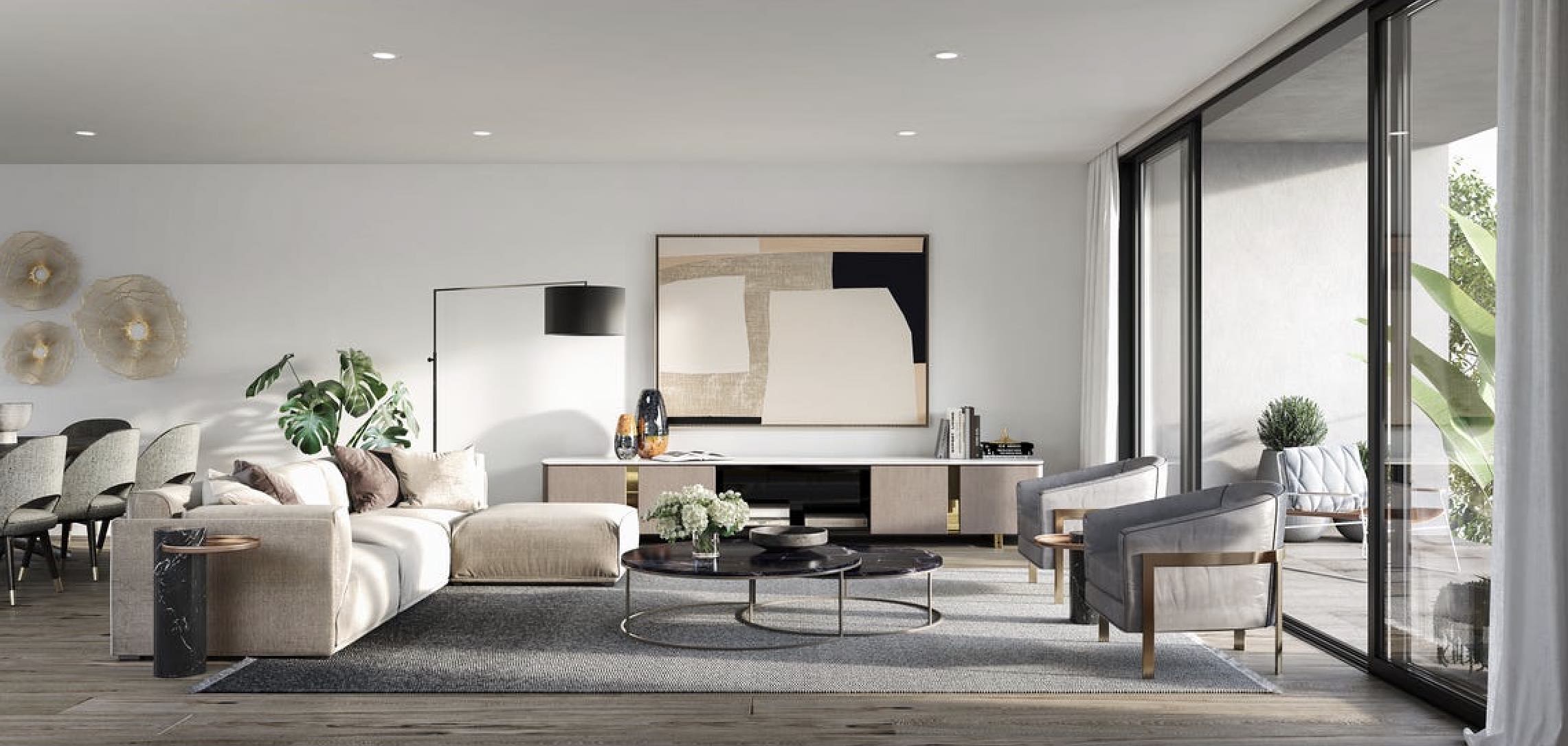 Mountbatten Estate - Doncaster Living area