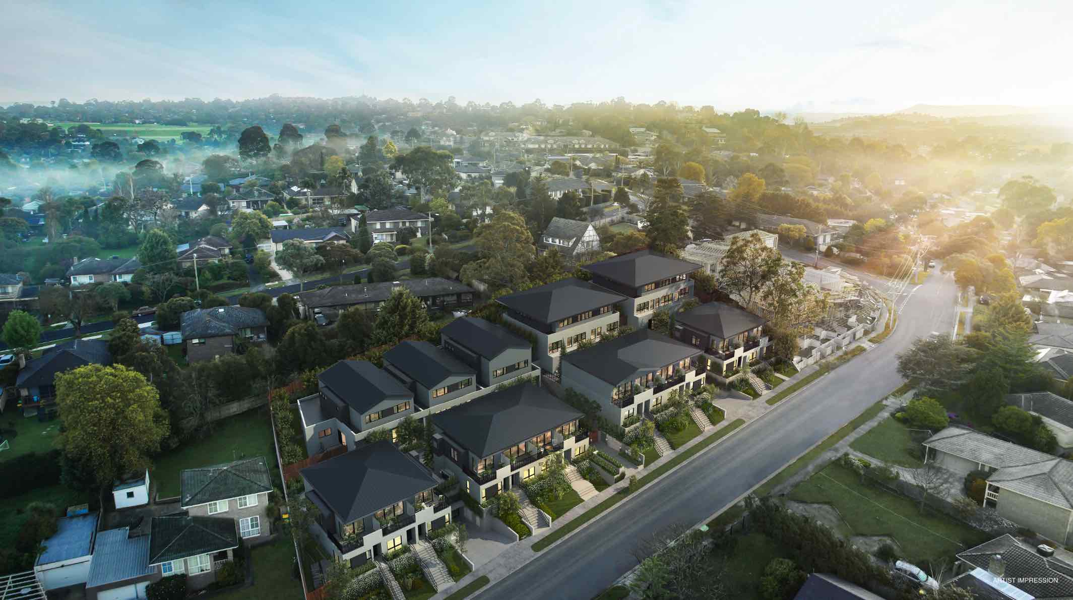 Mt View Residences - Mooroolbark Aerial_0