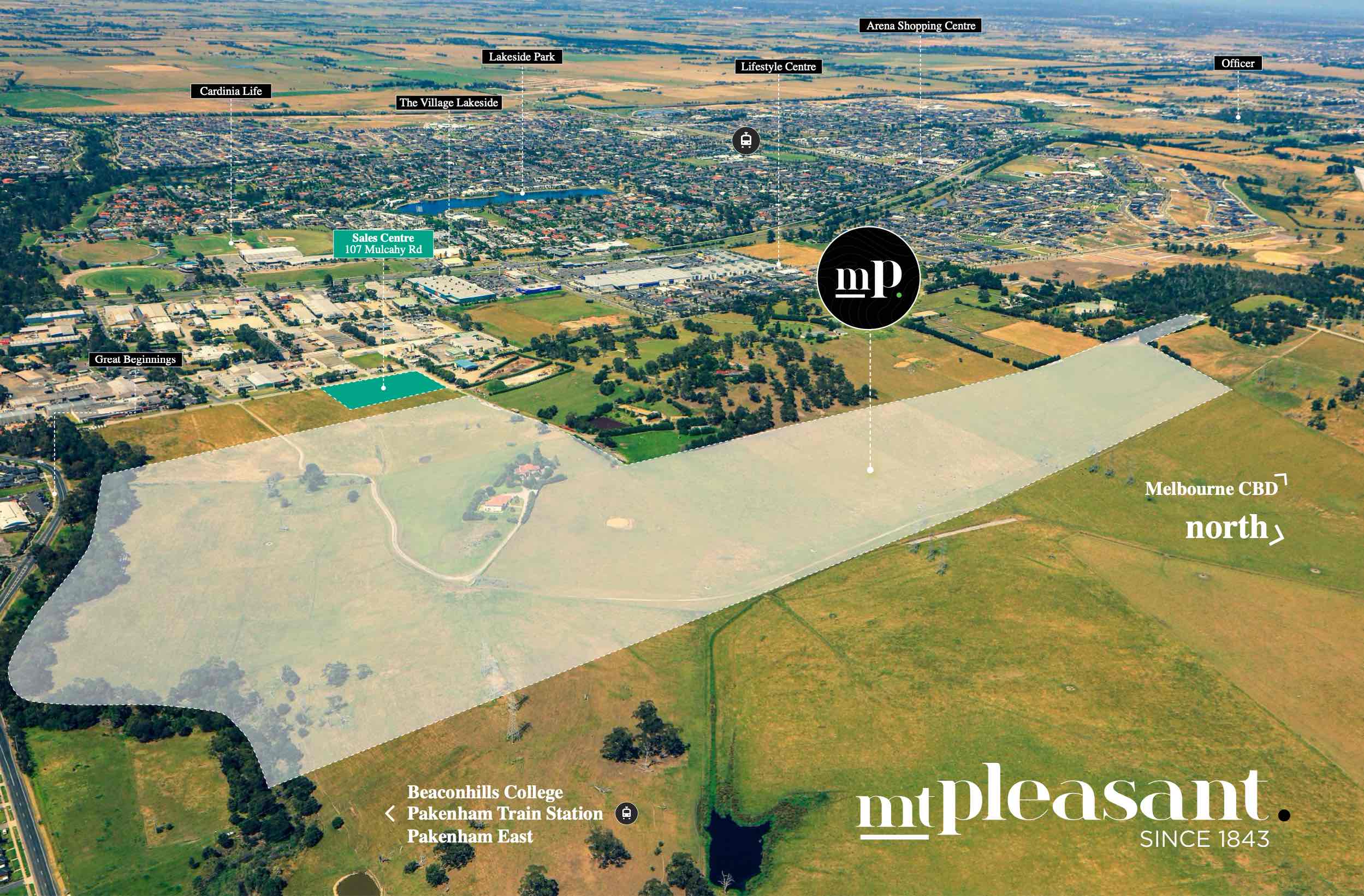 Mt. Pleasant Pakenham Aerial