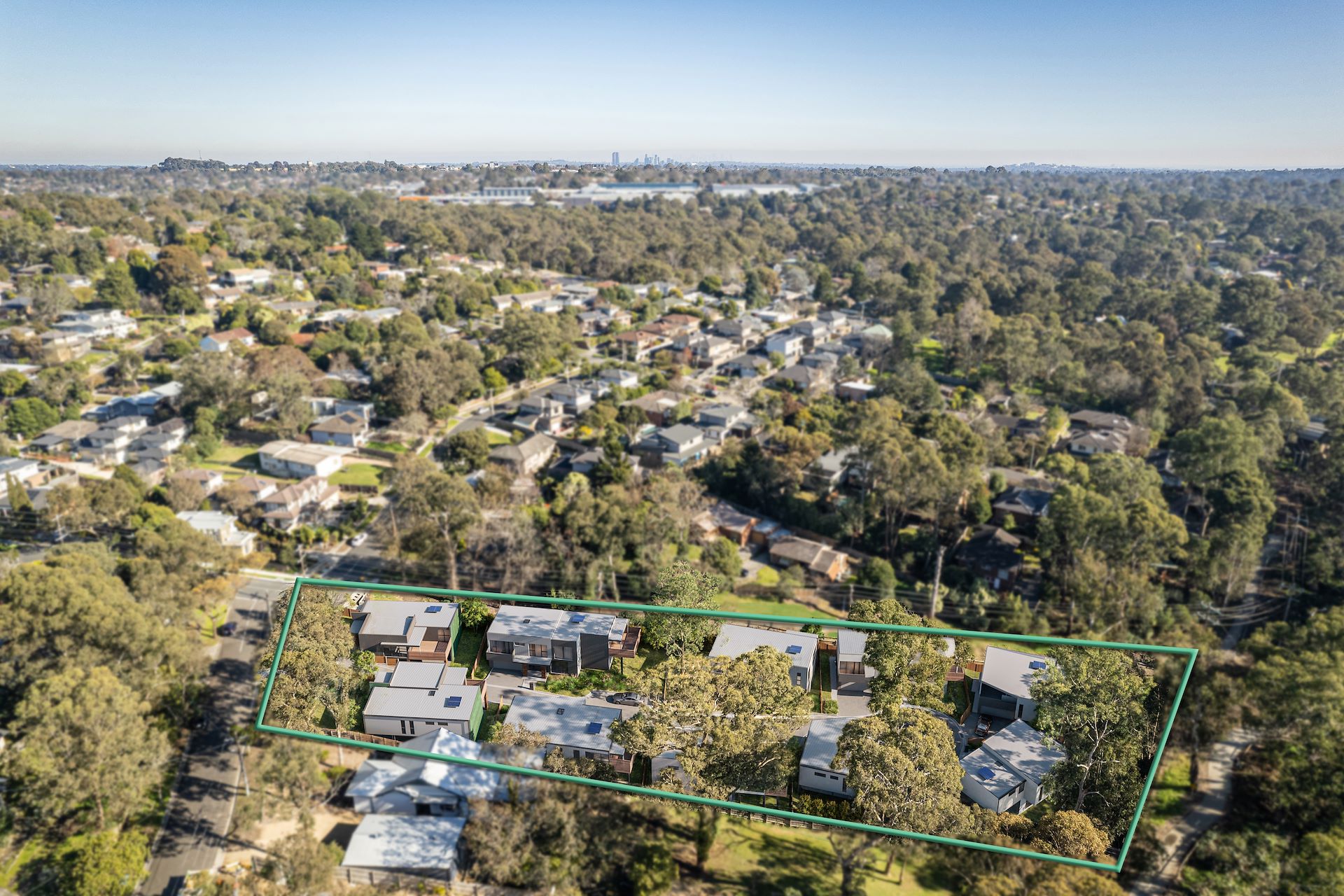 Mullum Mews Estate - Ringwood Aerial