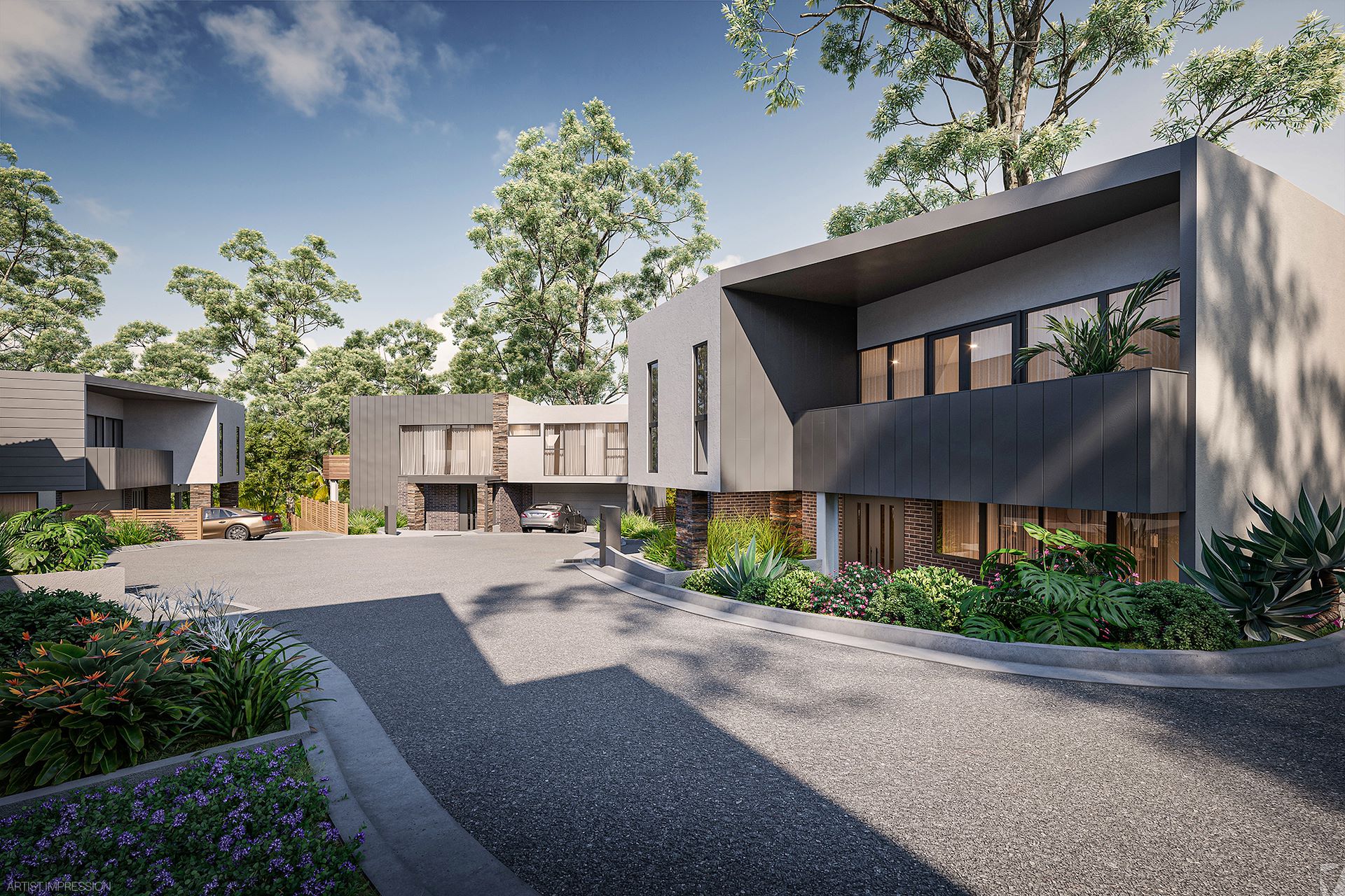 Mullum Mews Estate - Ringwoo Render