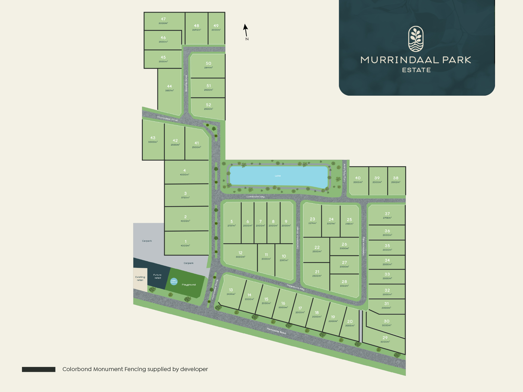 Murrindaal Park Estate - Moam Masterplan