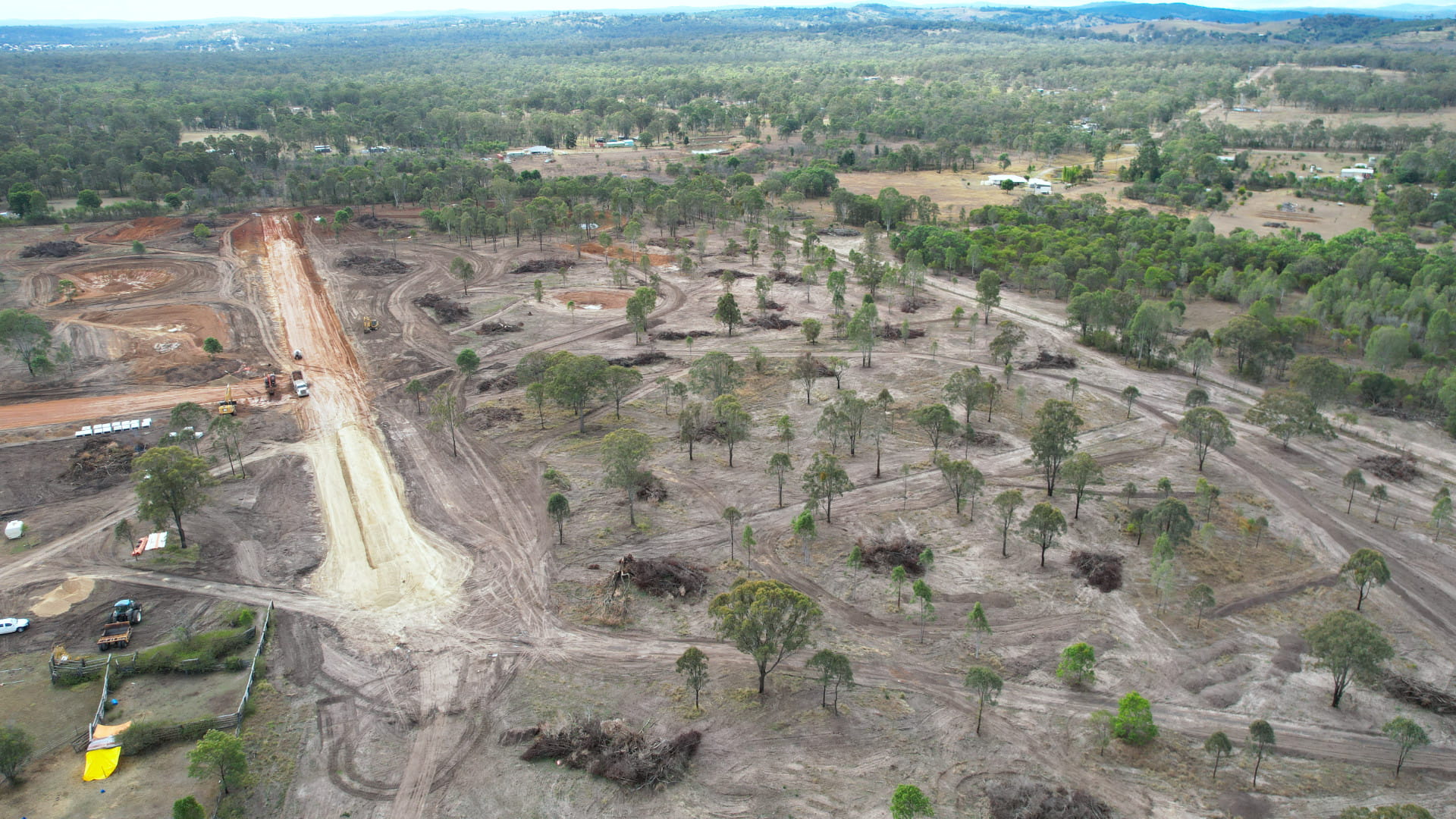 Nanango Acres Estate - South Nana Construction Progress