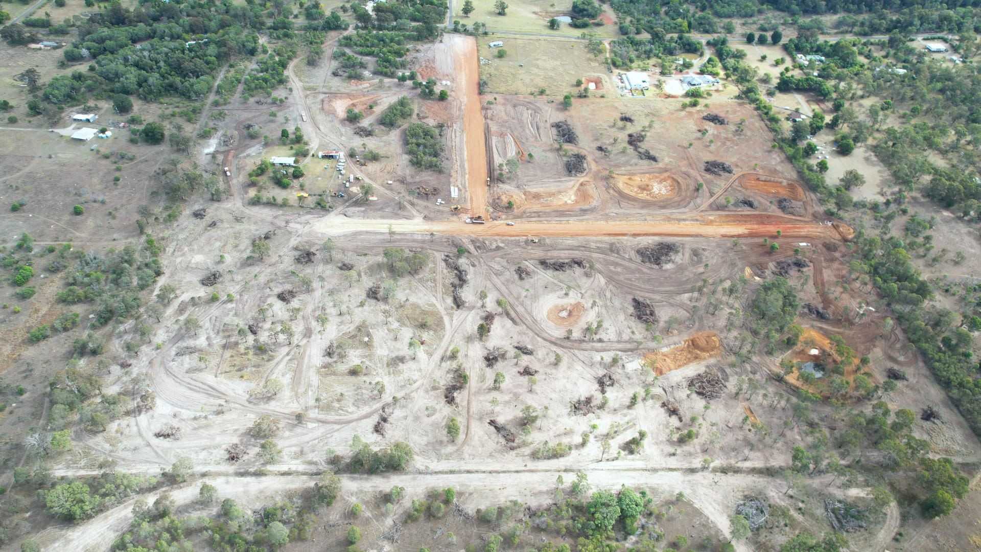 Nanango Acres Estate - South Nanango Aerial