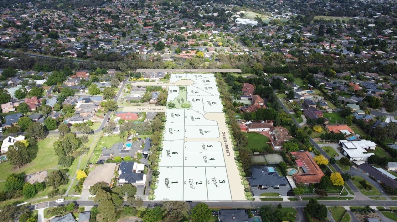 Napoleon Rise Estate - Lysterfield Masterplan