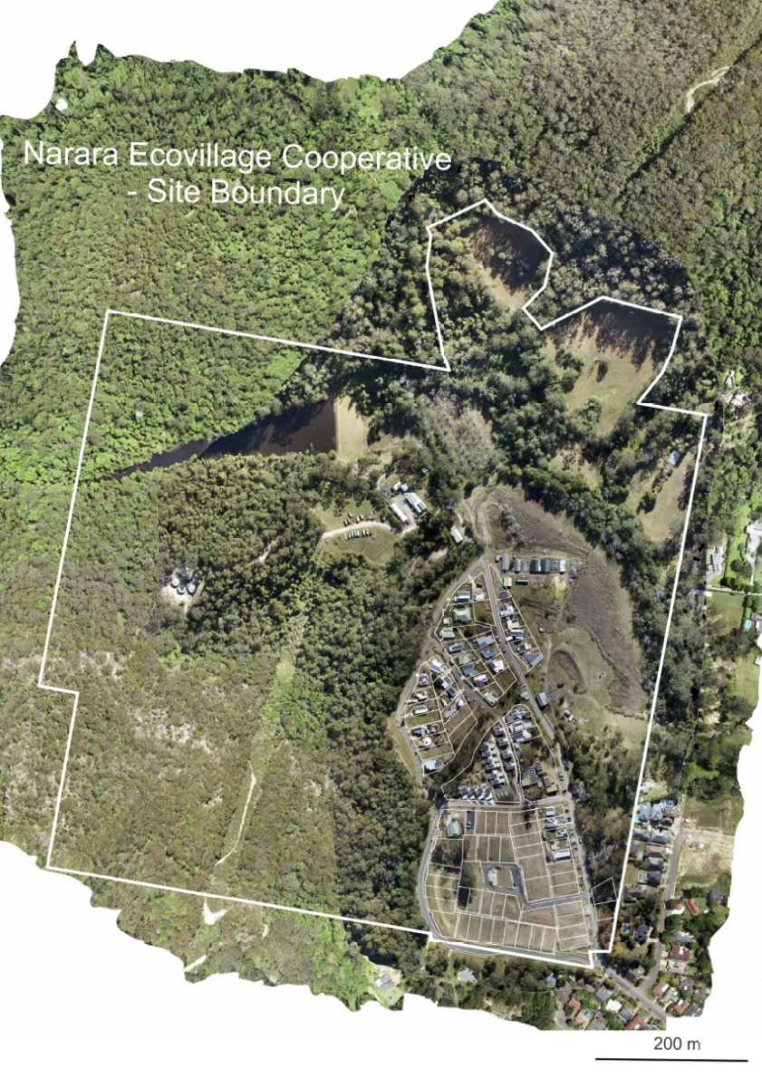 Narara Ecovillage - N Aerial