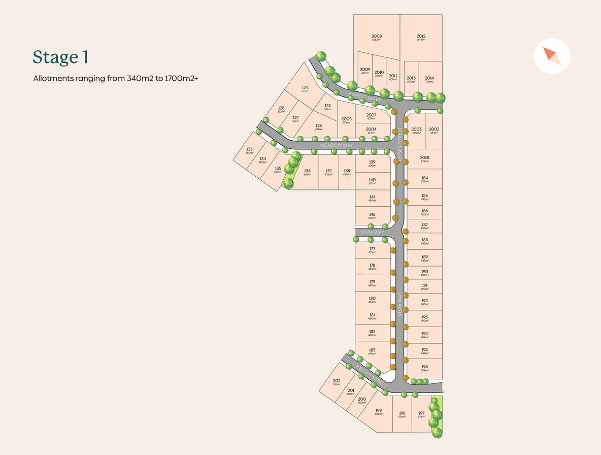 Narooma Rise Estate - Murray Bridge Release Map
