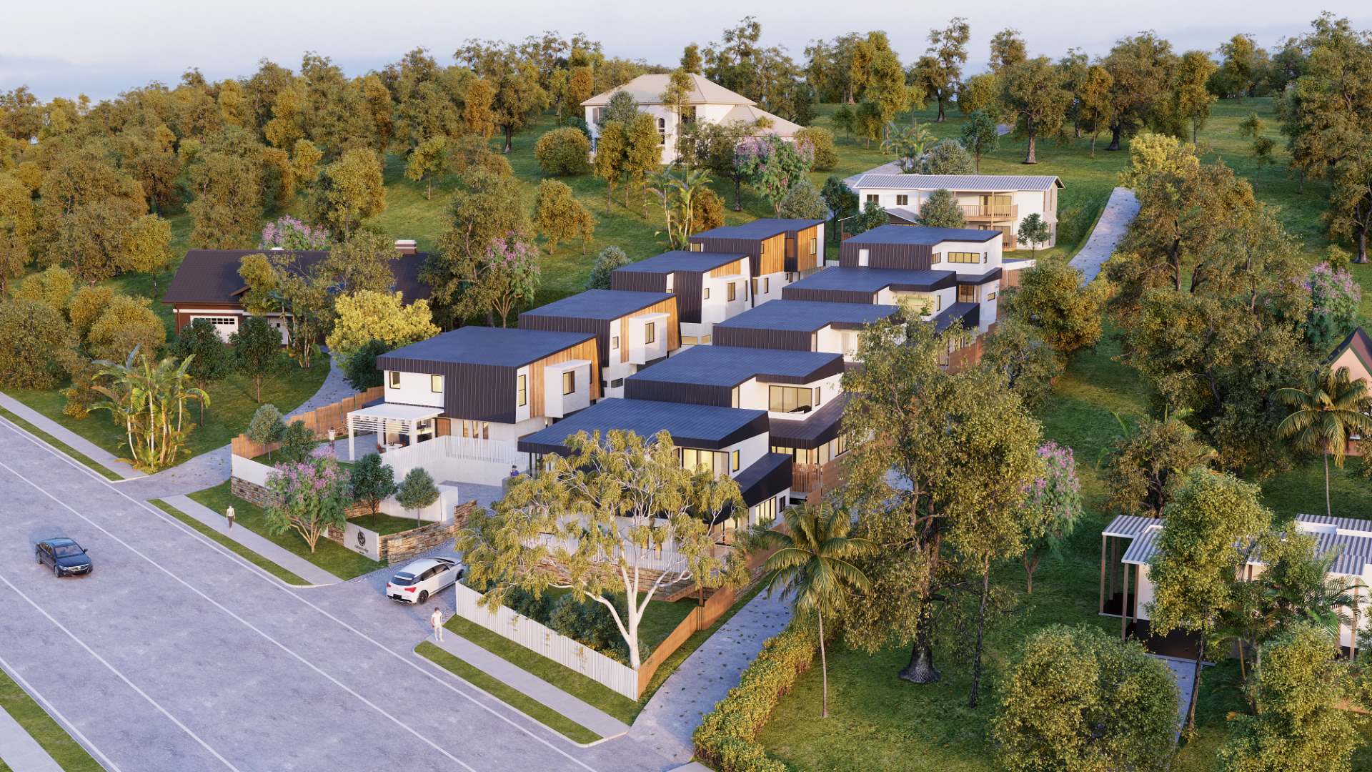 Nature's Edge Estate - The Gap Render