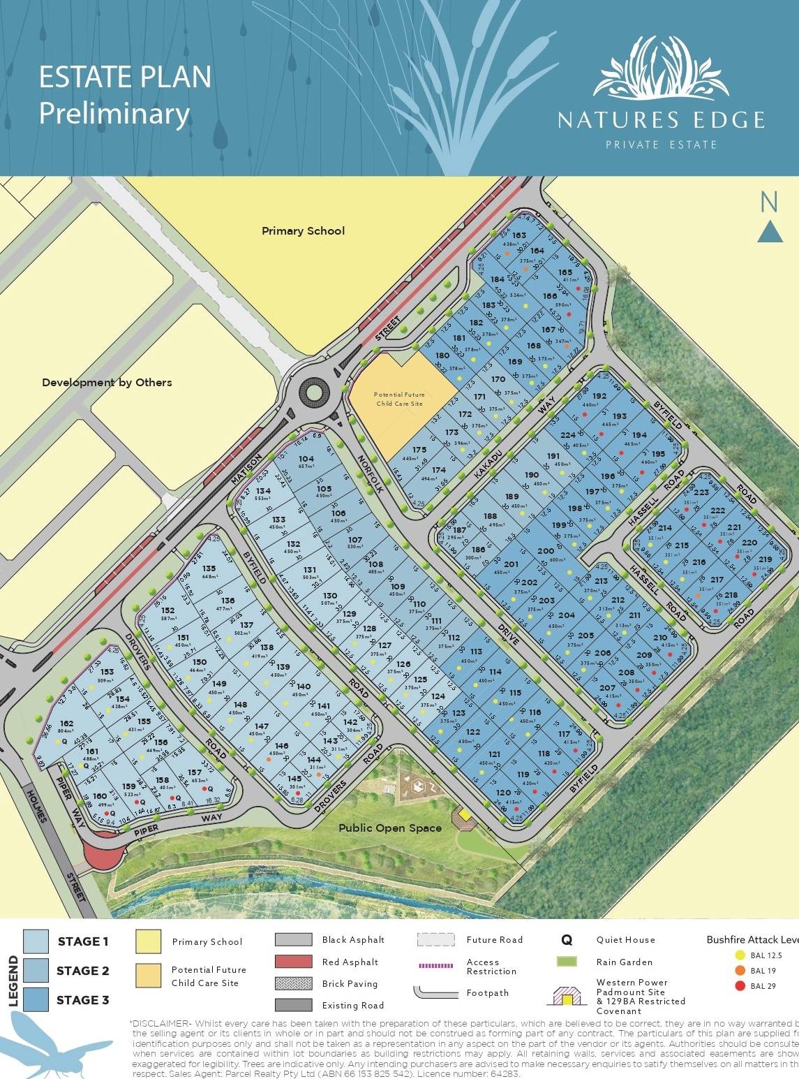 Natures Edge Estate - Southern River Masterplan