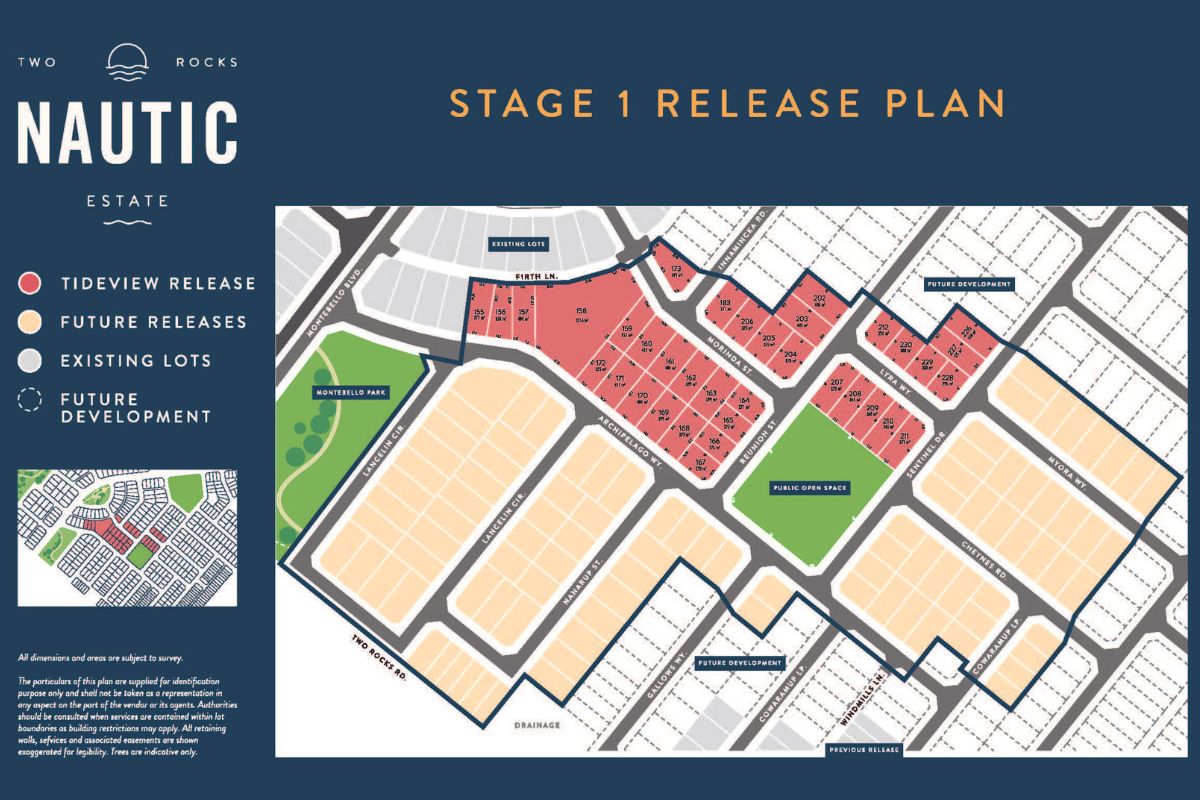 Nautic Estate - Two Rock Release Map