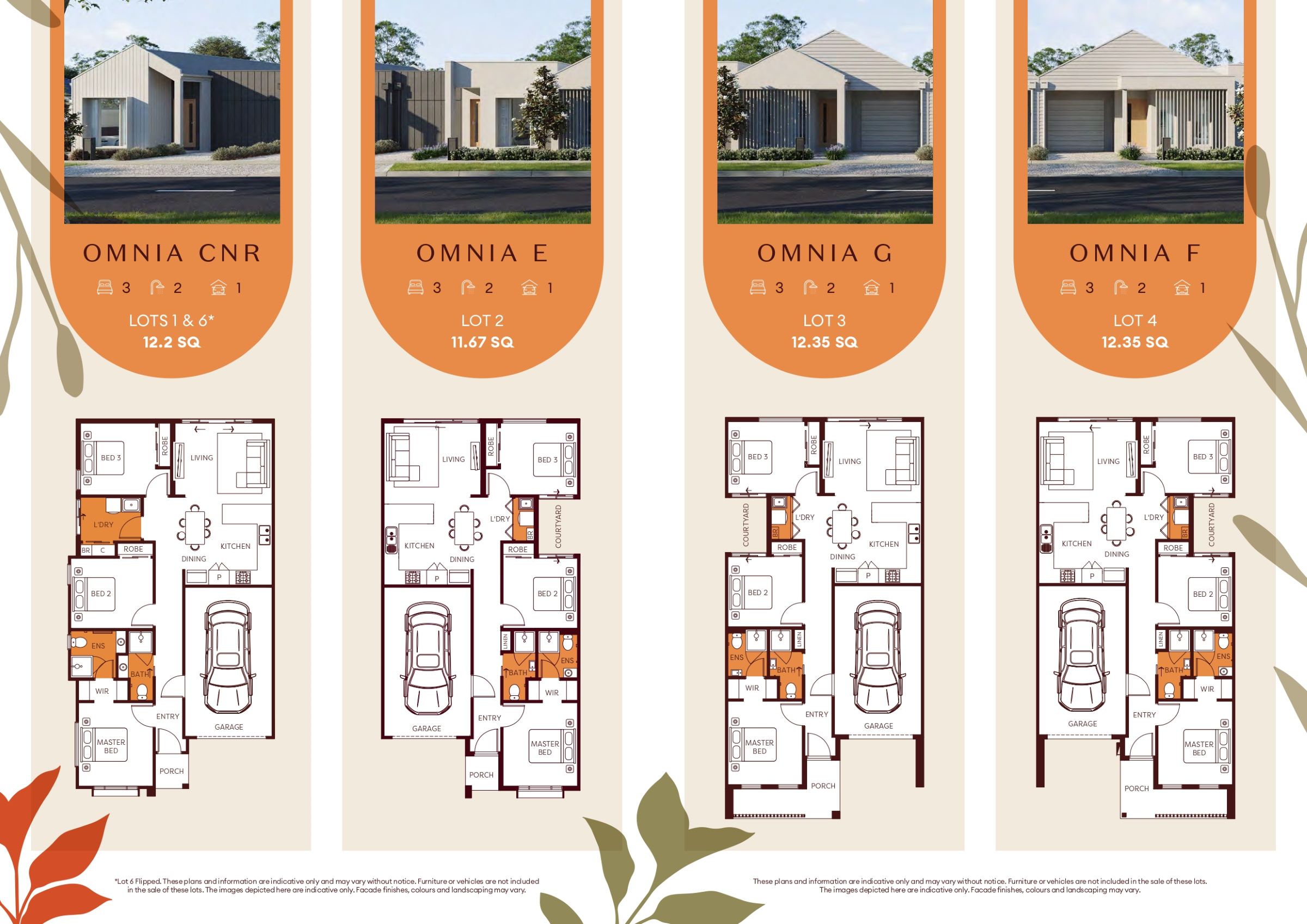 Nayla Townhome Collection at Smiths Lane Estate - Clyde North Floorplan