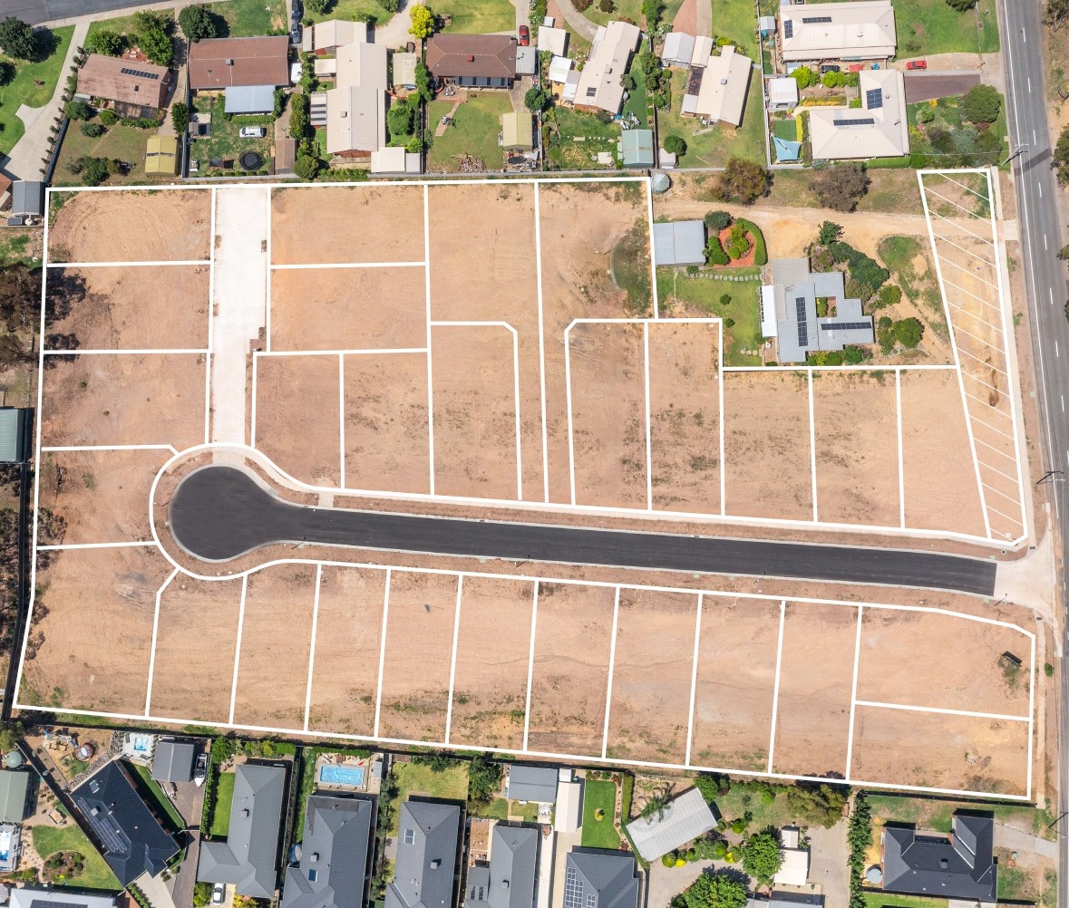 Neangar Green Estate - Eaglehawk Aerial