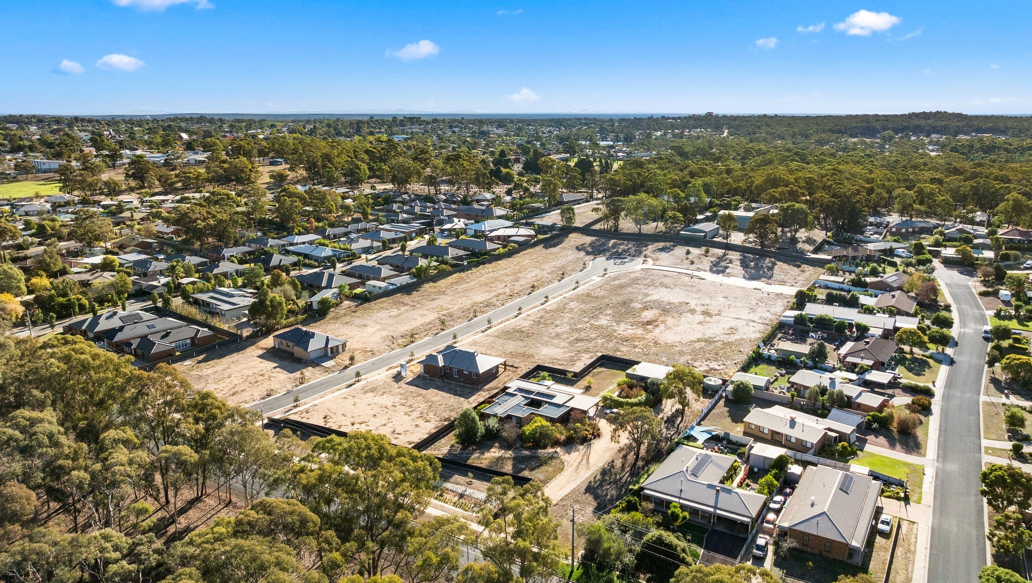 Neangar Green Estate - Eaglehawk Aerial