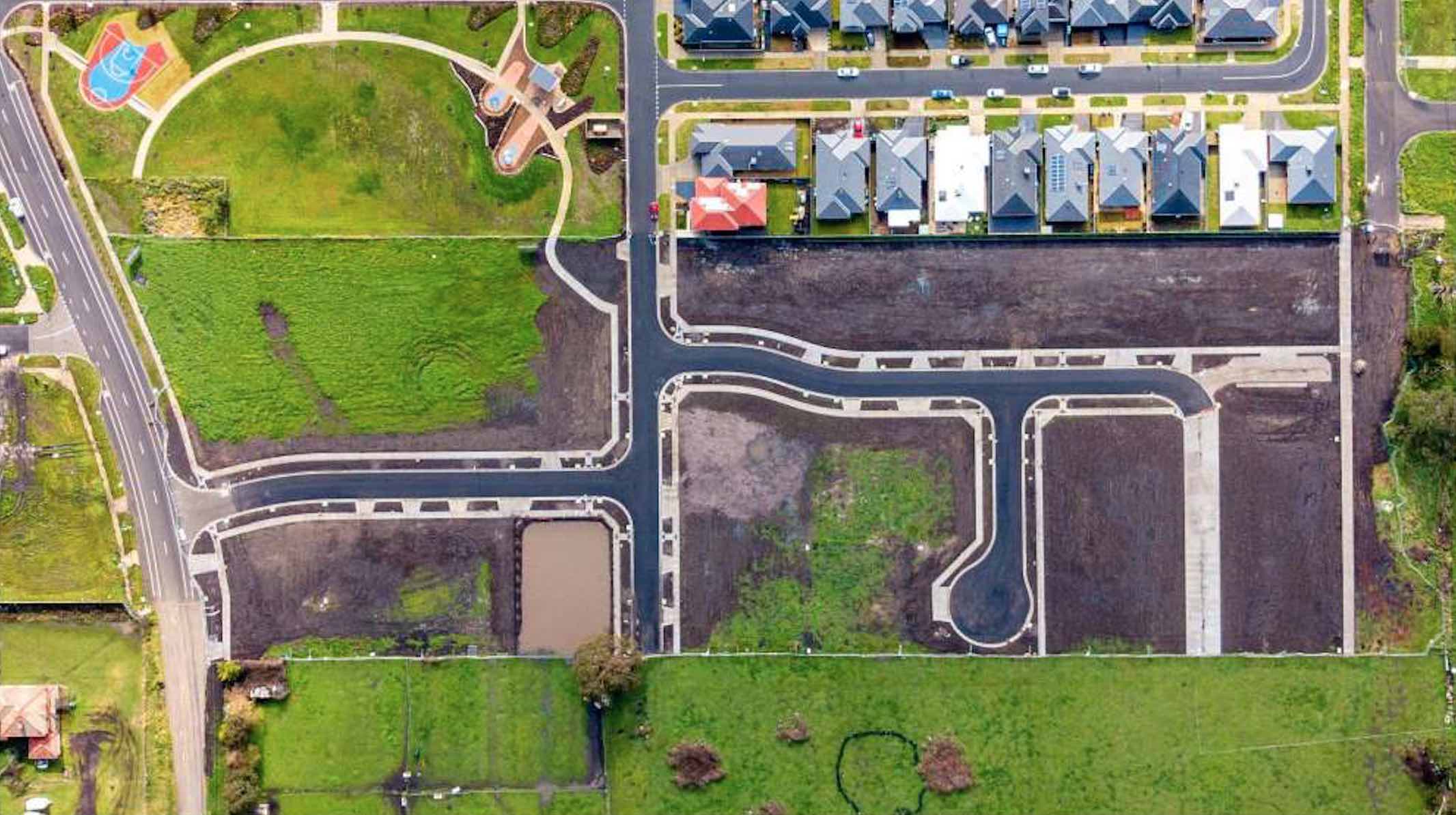 Nelson Place Estate - Cranbourne East Aerial