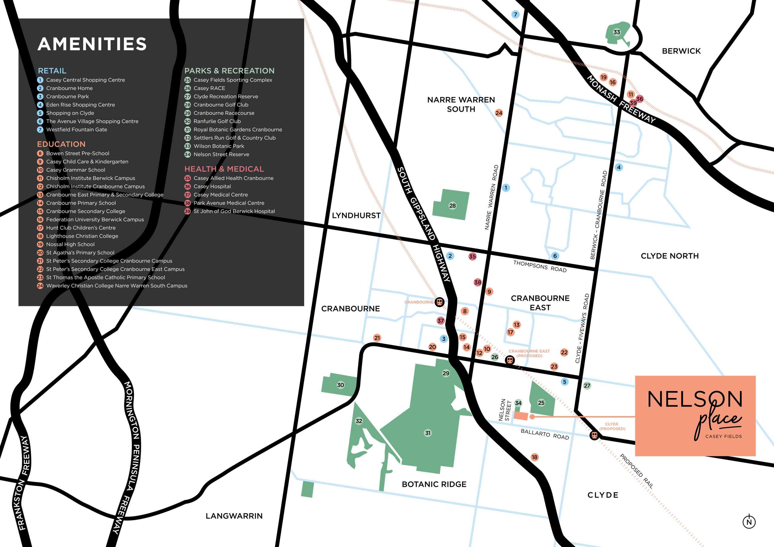 Nelson Place Location Map