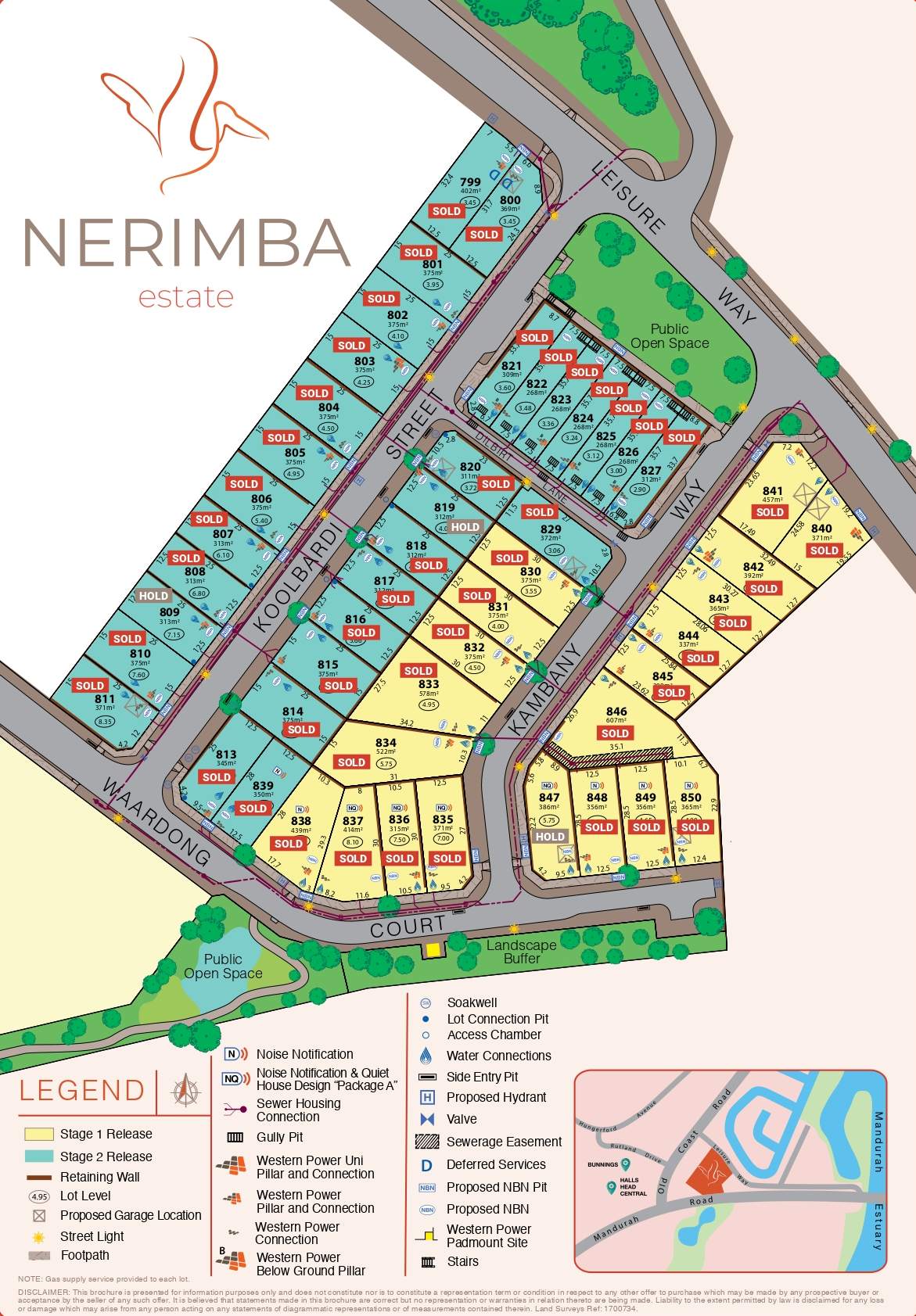 Nerimba Estate - Halls Head Masterplan