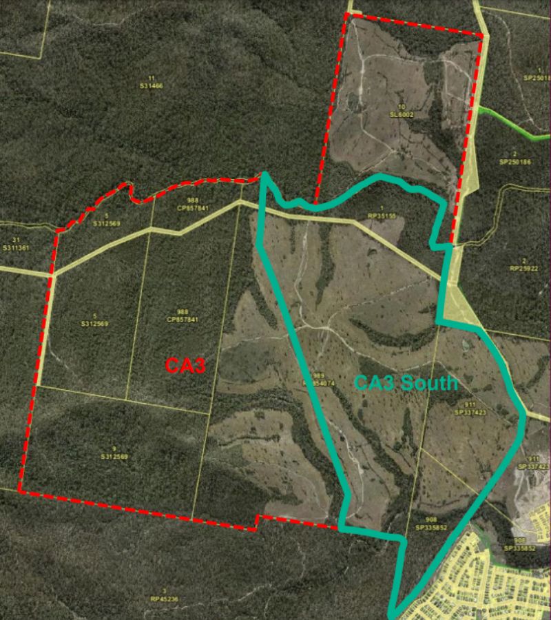New Beith Road - Everdell Road - New Beith Location Map