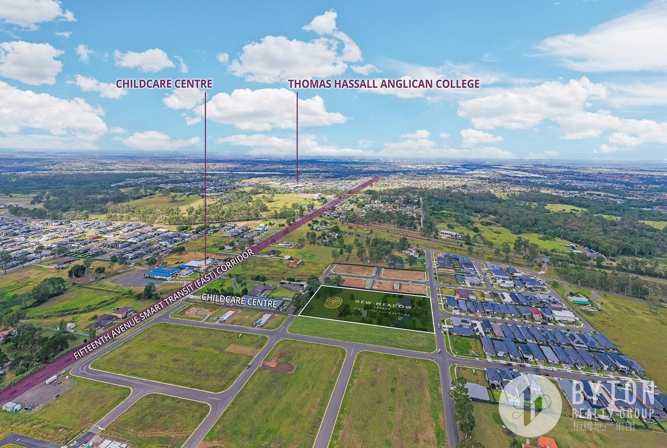 New Meadow Estate - Austral Aerial