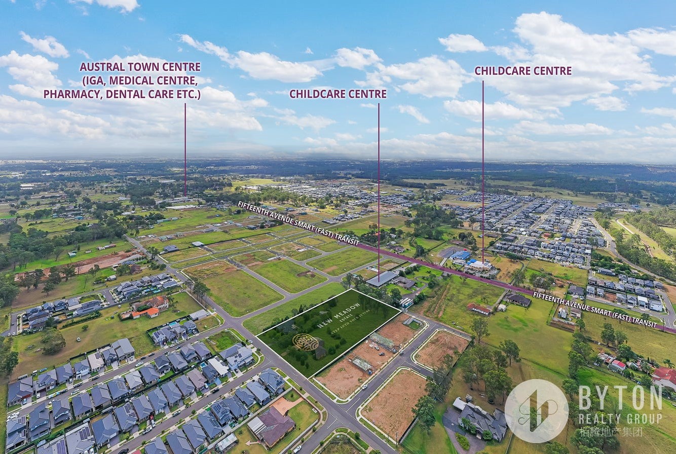 New Meadow Estate - Austral Aerial
