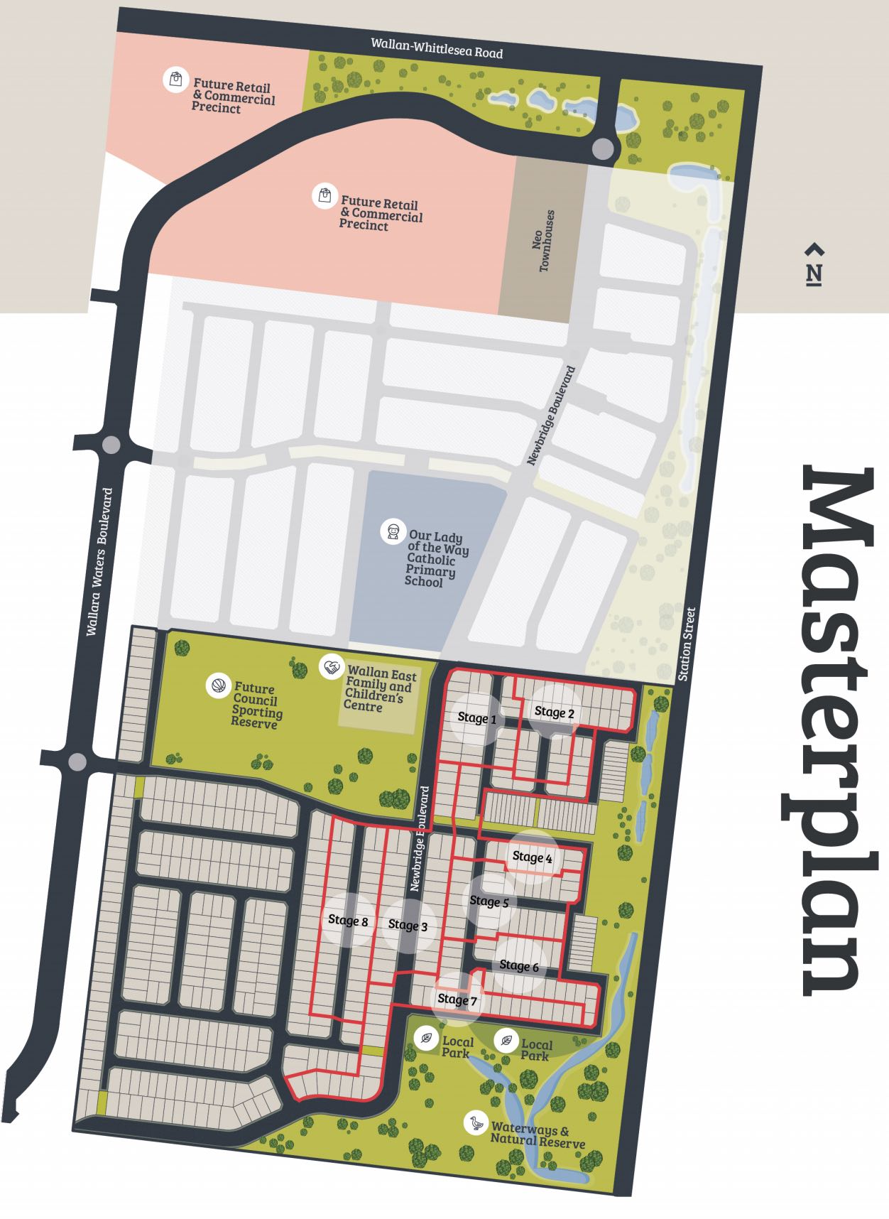 Newbridge South Estate - Wallan Stage Plan_2