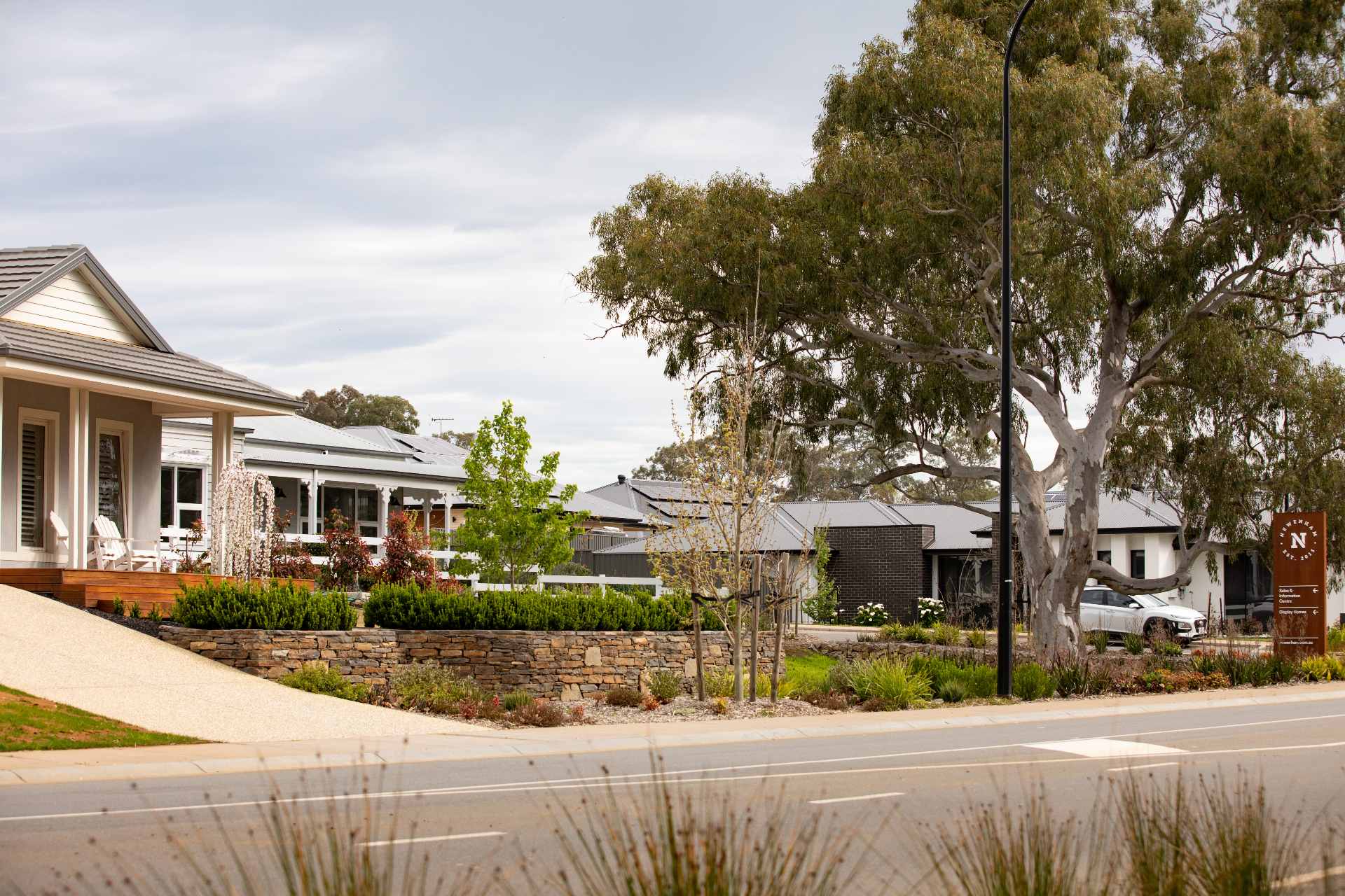 Newenham Adelaide Hills Estate - Mount Bark Streetscape