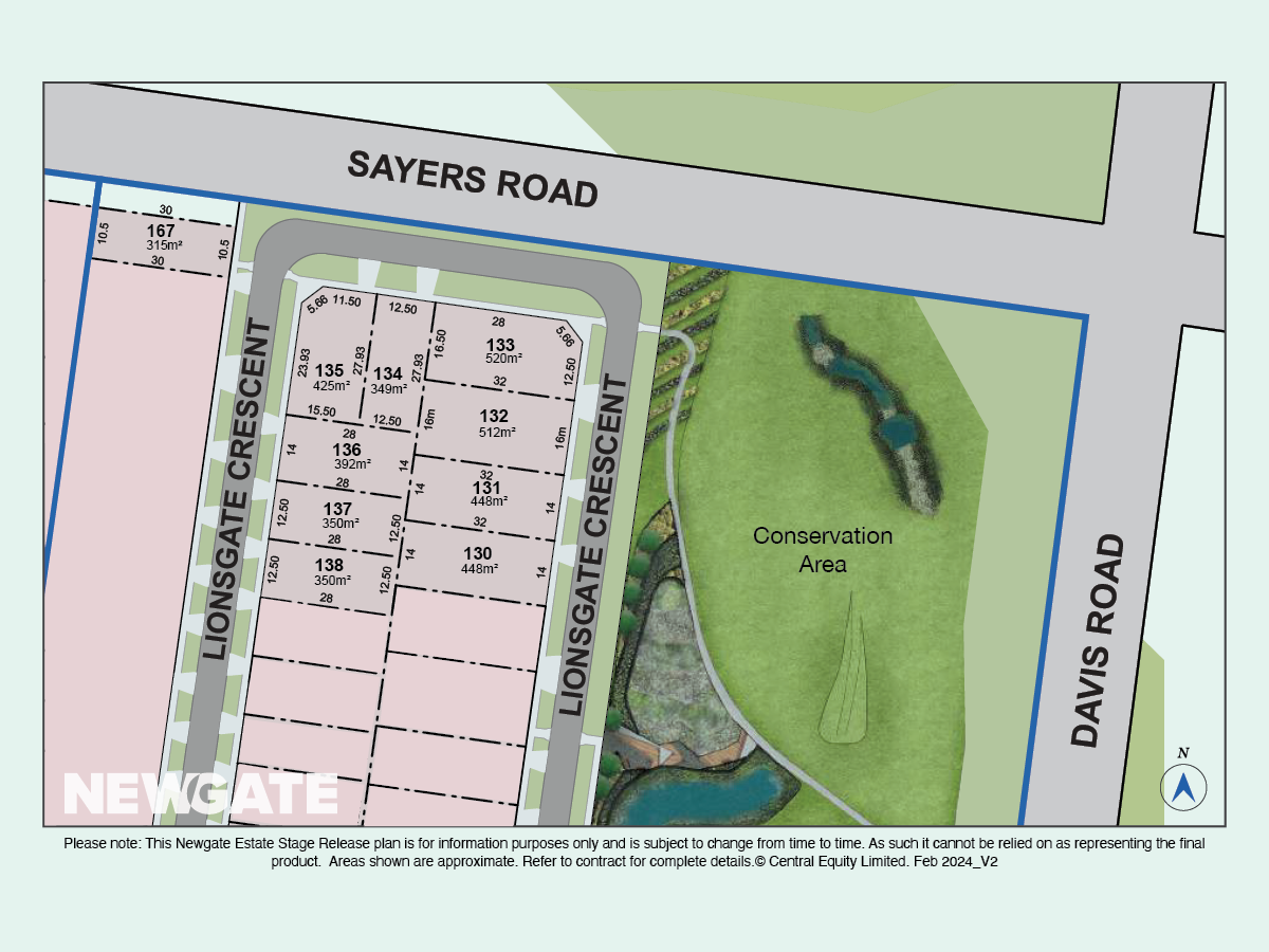 Newgate Estate - Tarneit Release Map