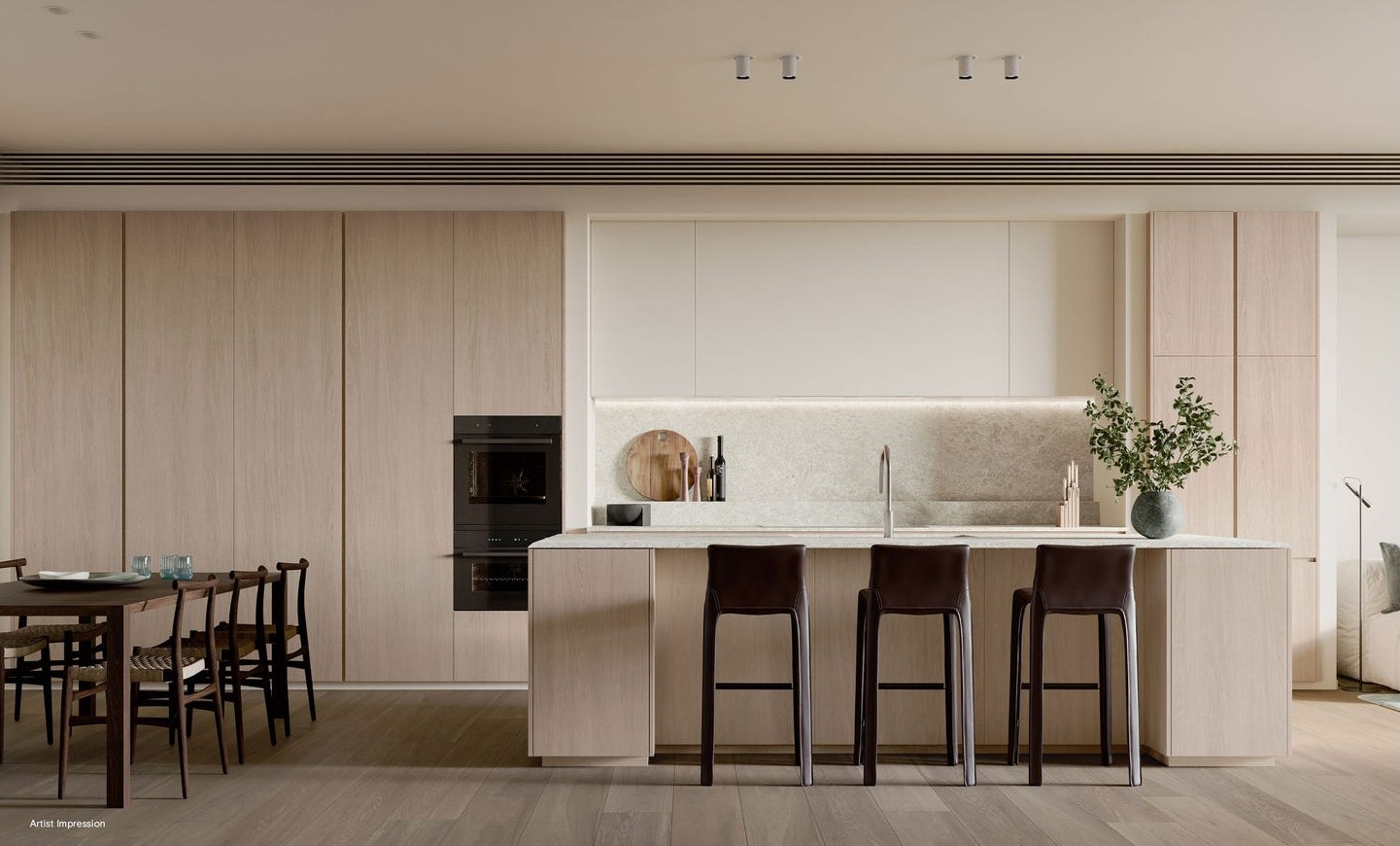 Nine Glentilt Townhomes - Glen Iris Kitchen