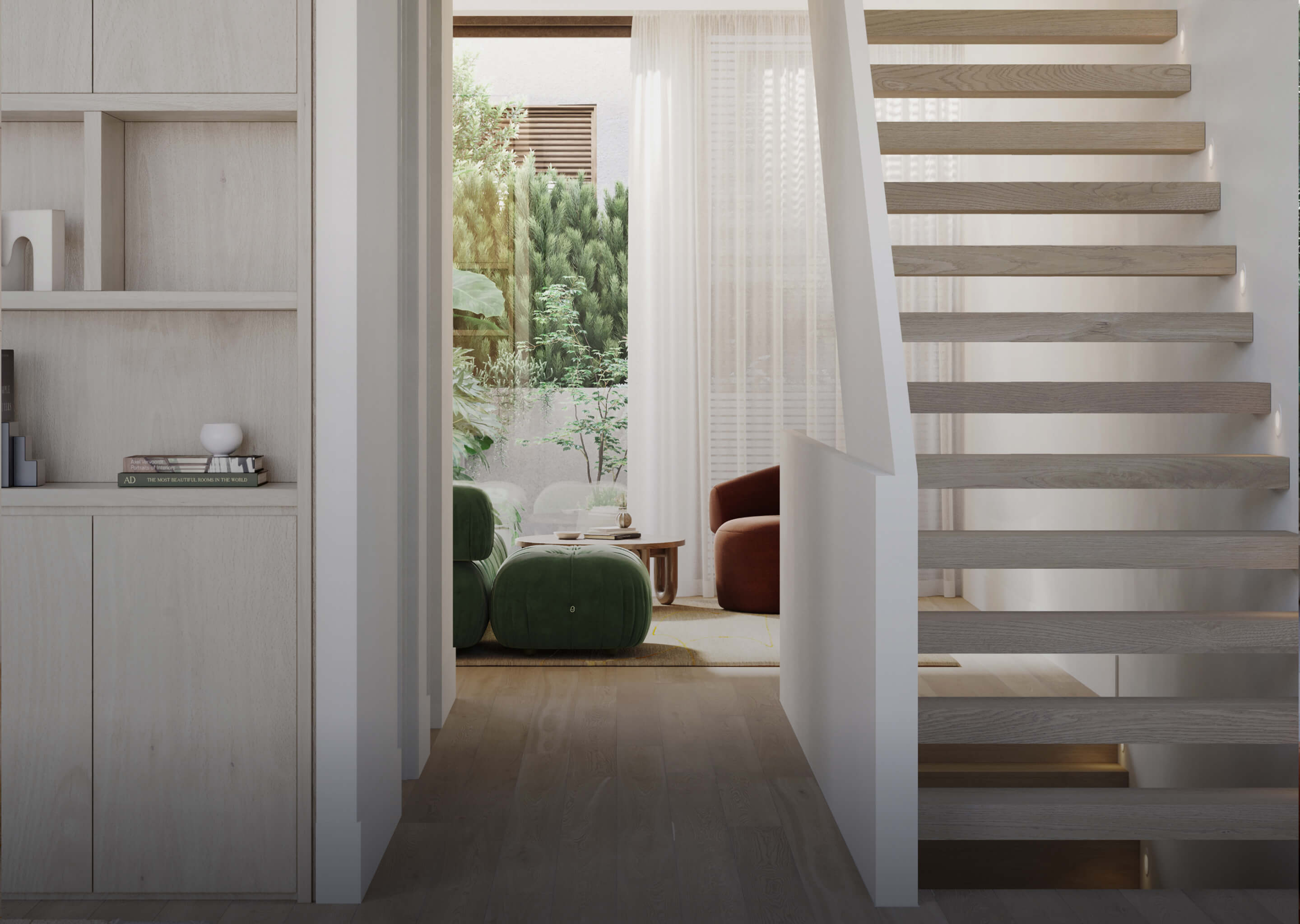 Everything Townhomes - Brighton Hallway