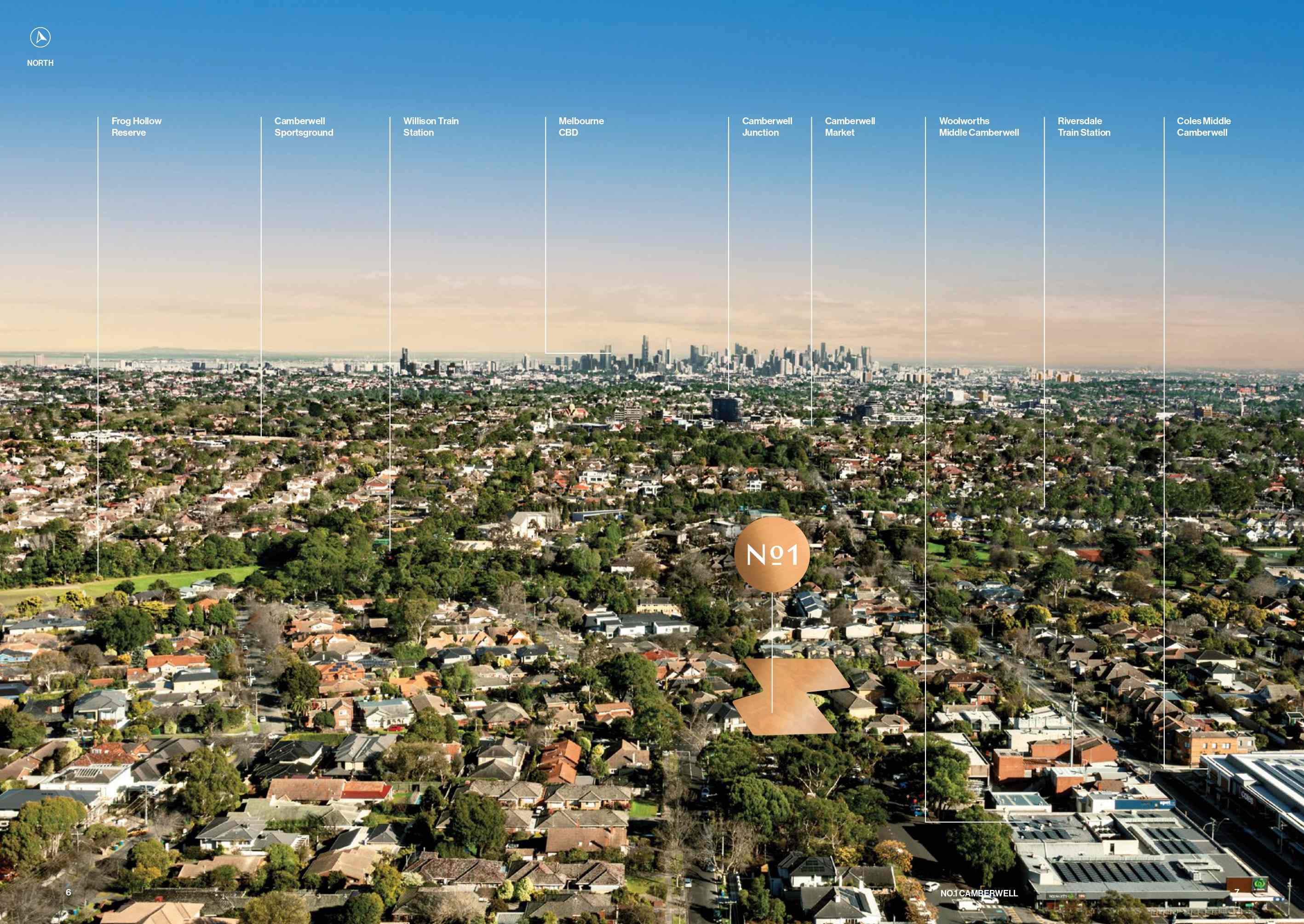 No.1 Camberwell Townhomes - 1 Cooloongatta Road, Camberwell VIC 3124