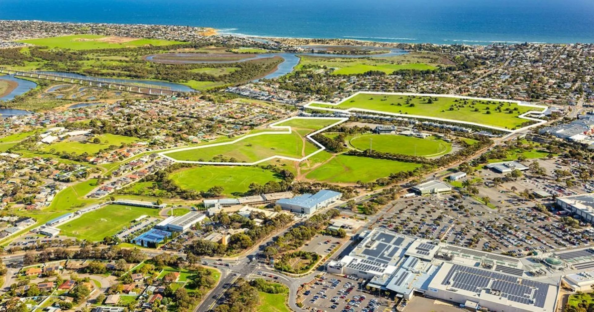 Noarlunga Estate - Noarlunga Downs Aerial