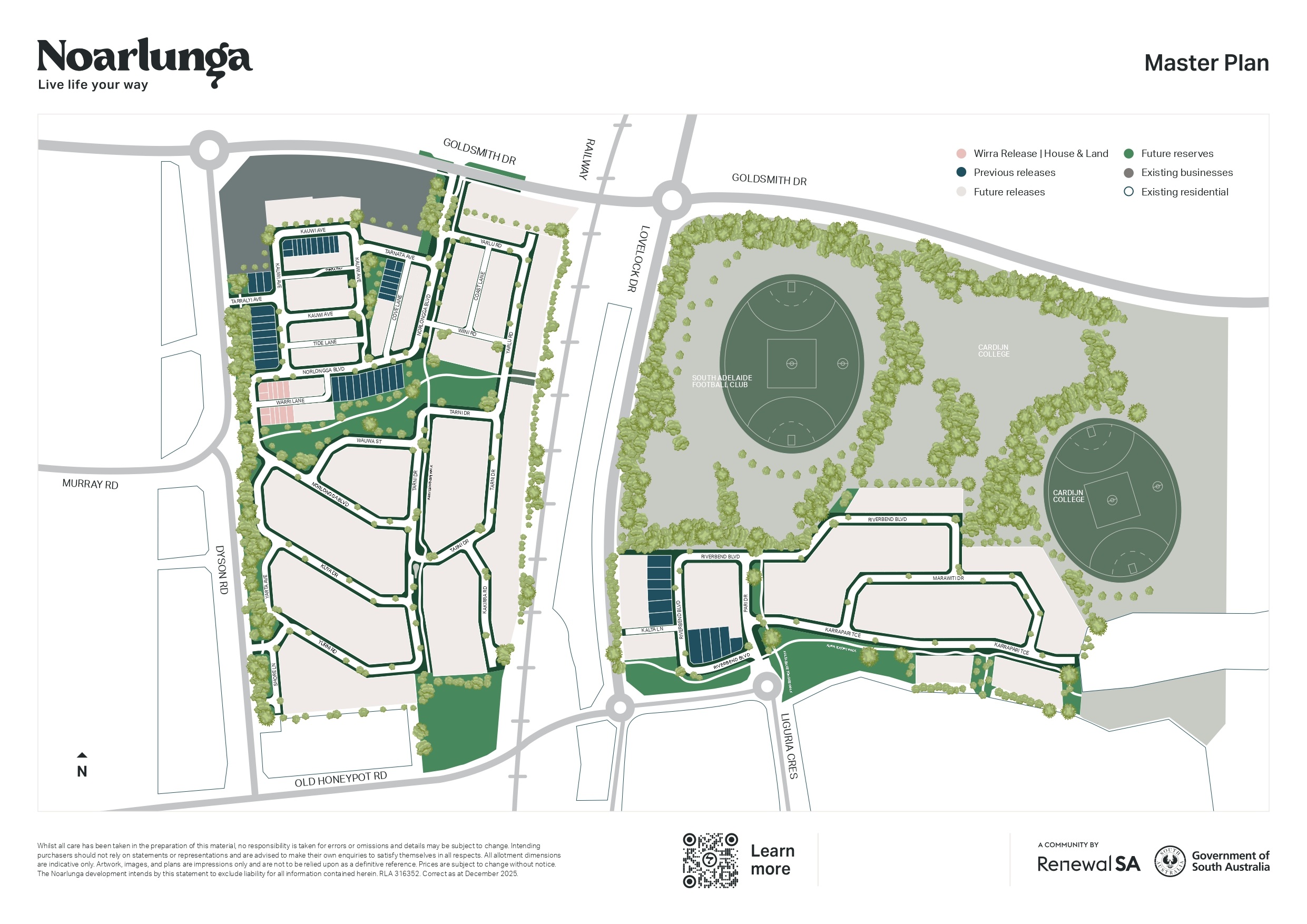 Noarlunga Estate - Noarlunga Downs Masterplan