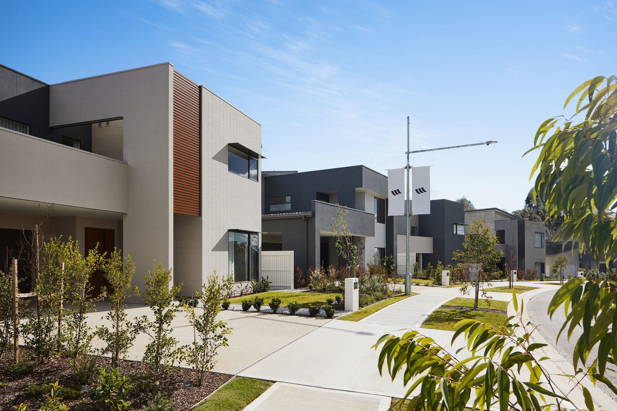 Norman Estates - Gledswood Hill Streetscape