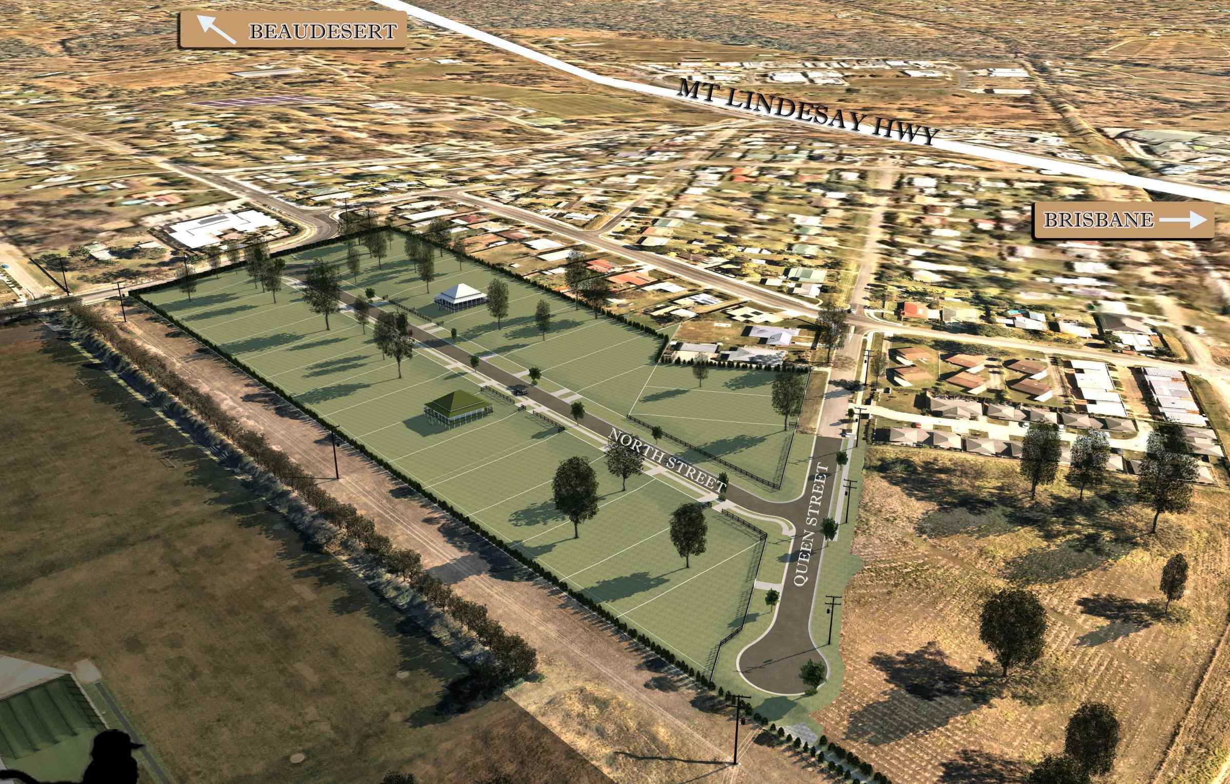 North Point Estate - Jimboomba Aerial