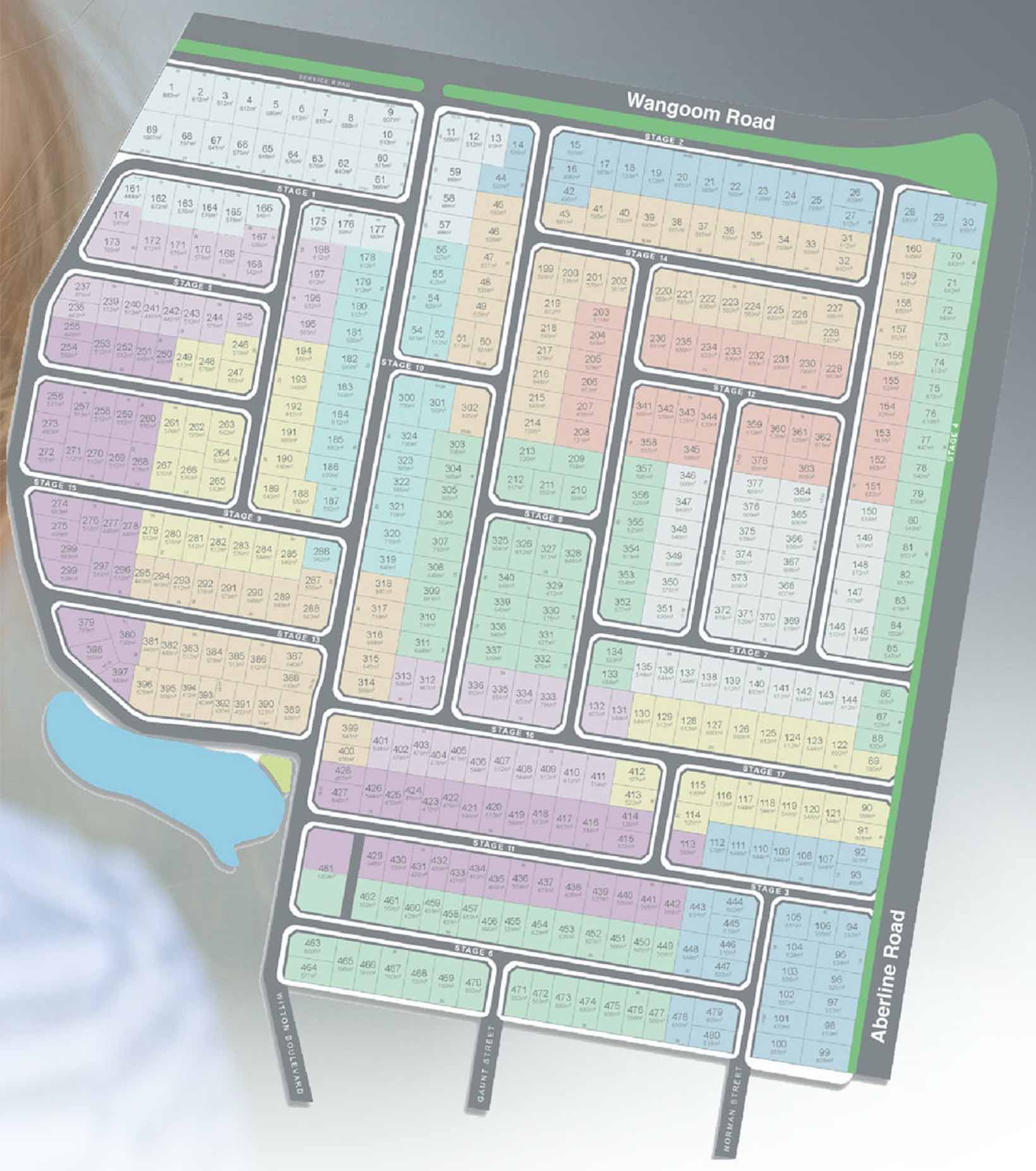 Northern Edge Estate - Warrnamboo Masterplan