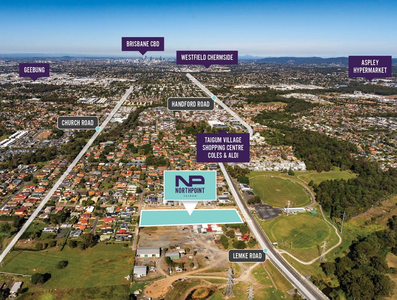 Northpoint Estate - Taigum Aerial