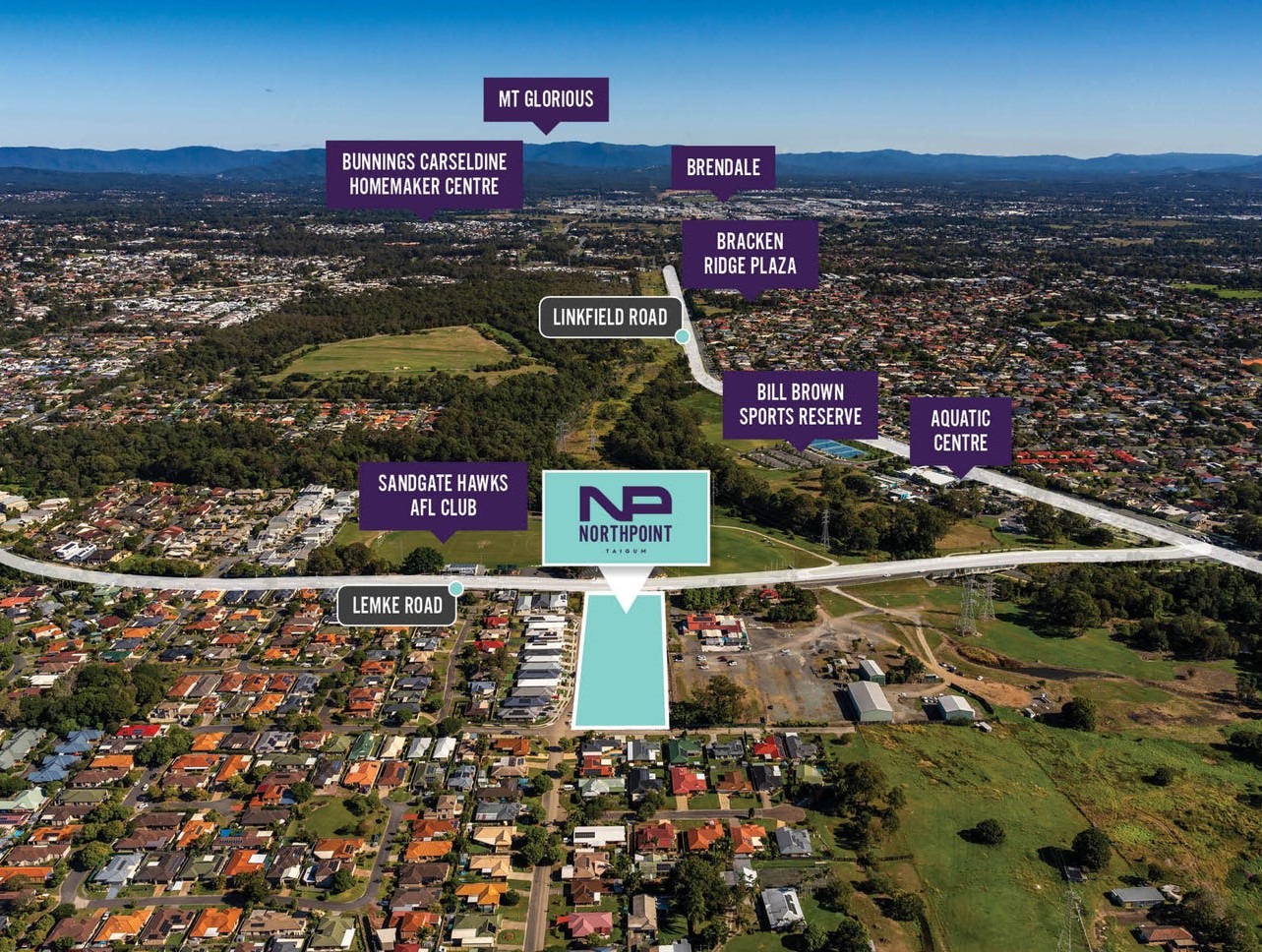 Northpoint Estate - Taigum Aerial