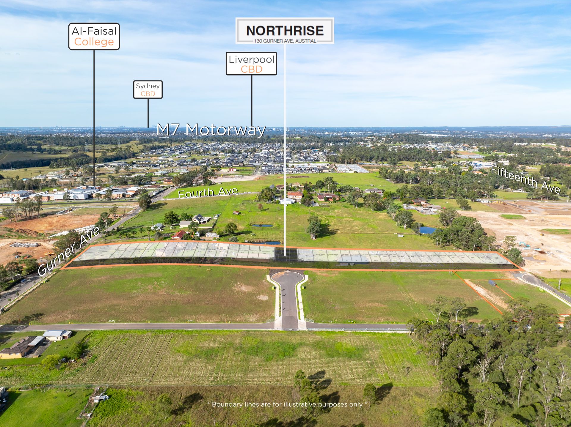 Northrise Estate - Austral Aerial