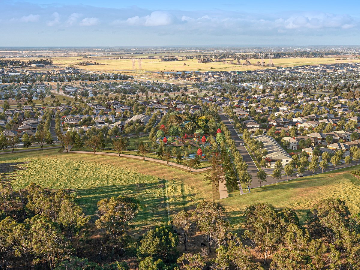 Northside Estate - Clyde North Aerial