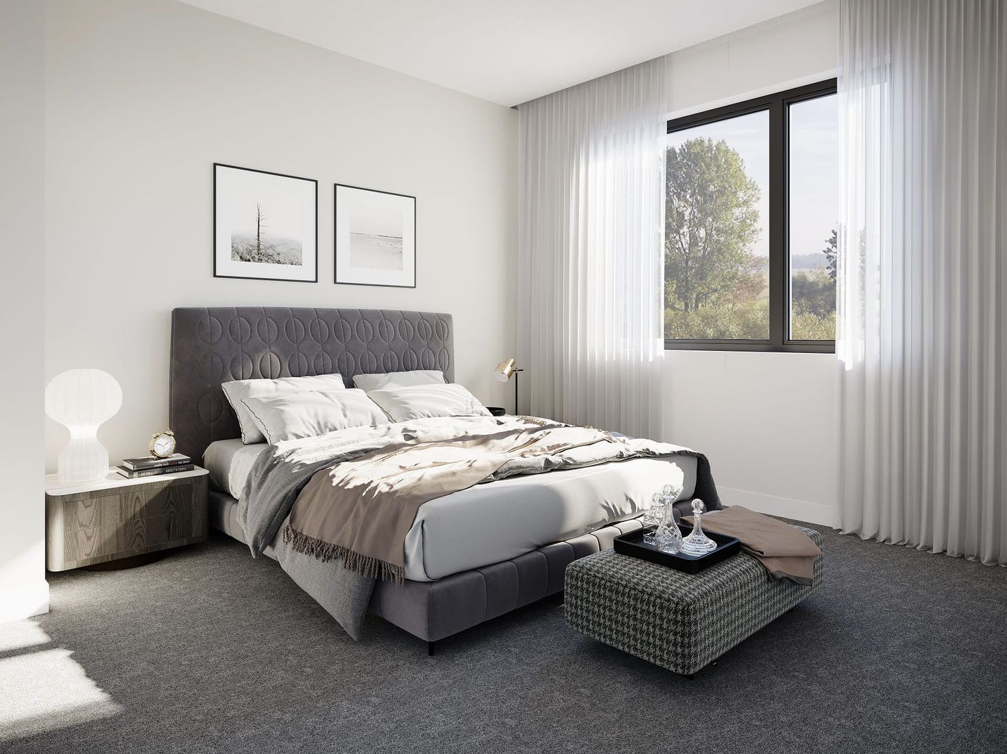 Northville Monash Estate - Clayton Bedroom Render