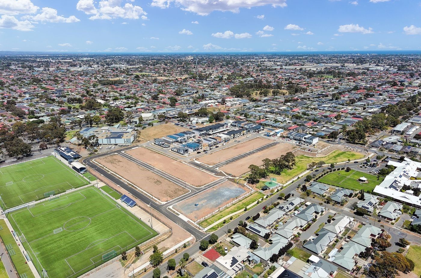 Northwest Quarter Estate - Angle Park Aerial