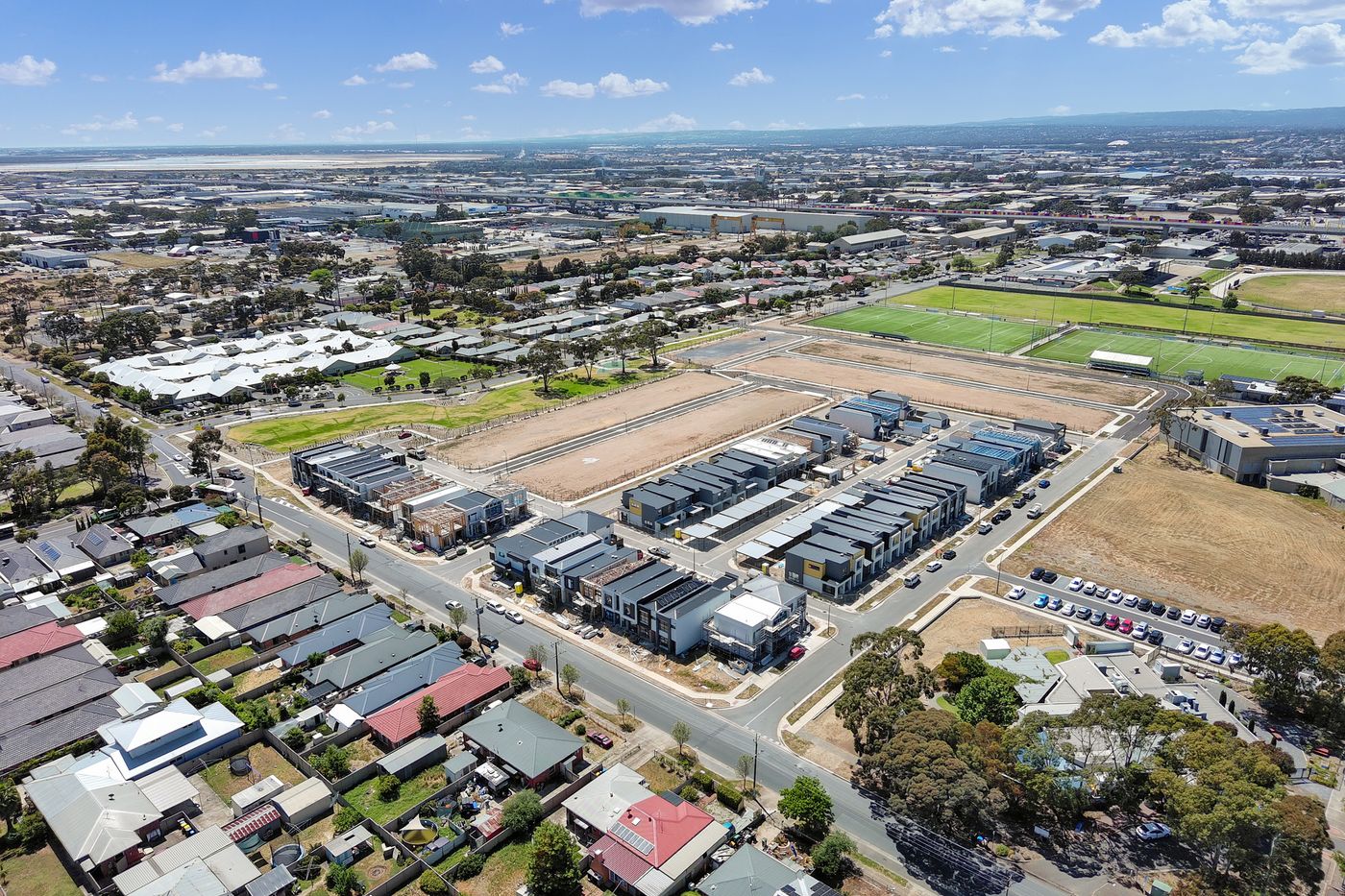 Northwest Quarter Estate - Angle Park Aerial