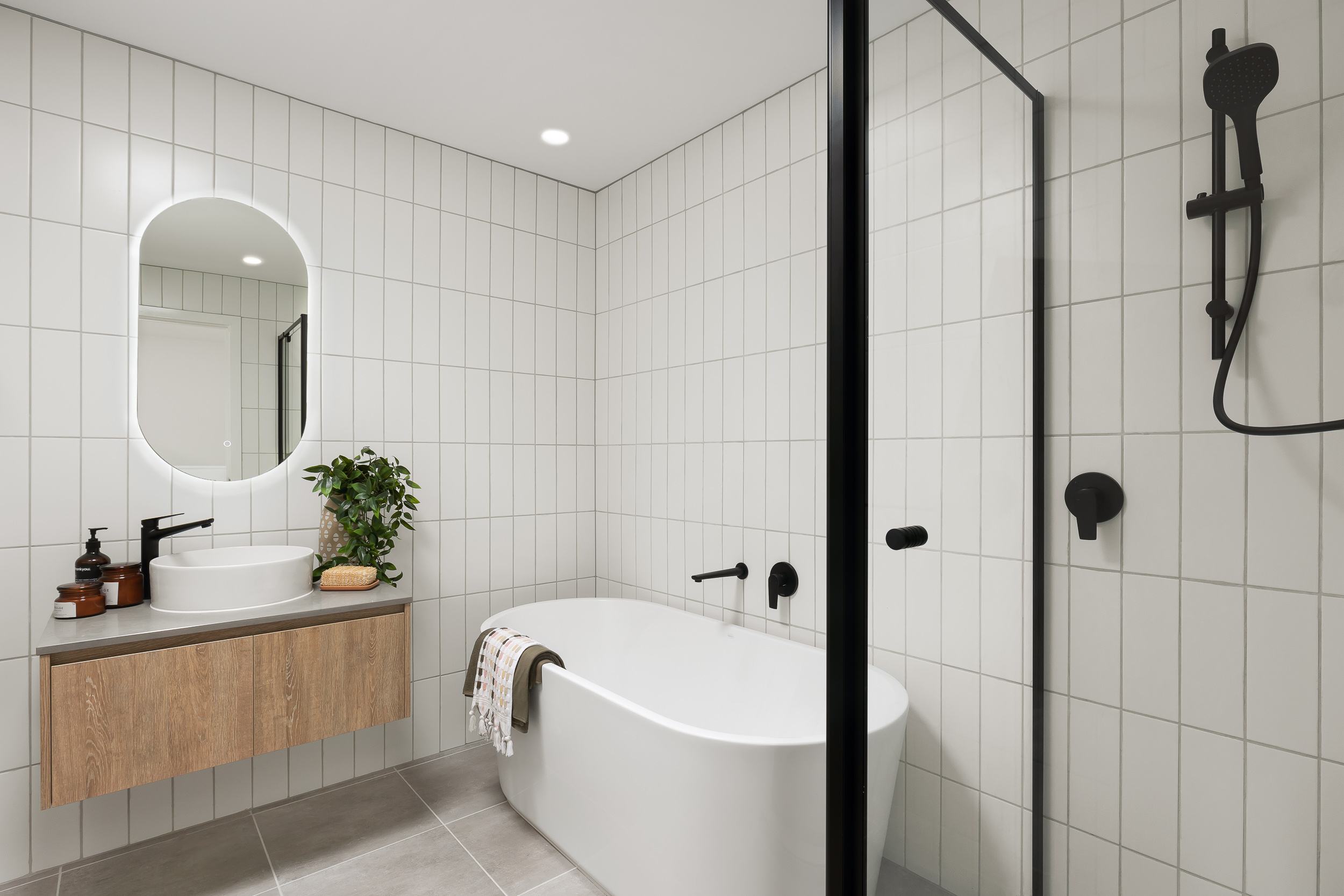 Nostra Townhomes at Cloverton - Kalkallo Bathroom