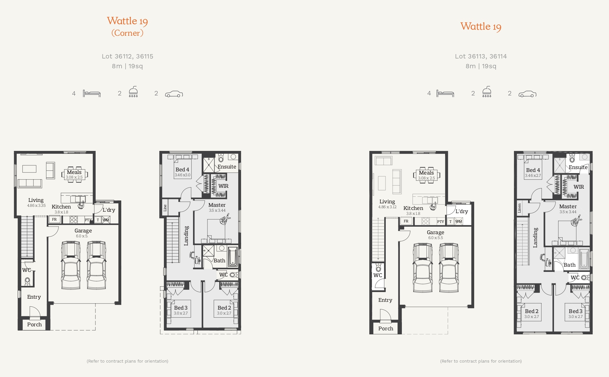 Nostra Townhomes at Cloverton - Kalkallo Floorplan